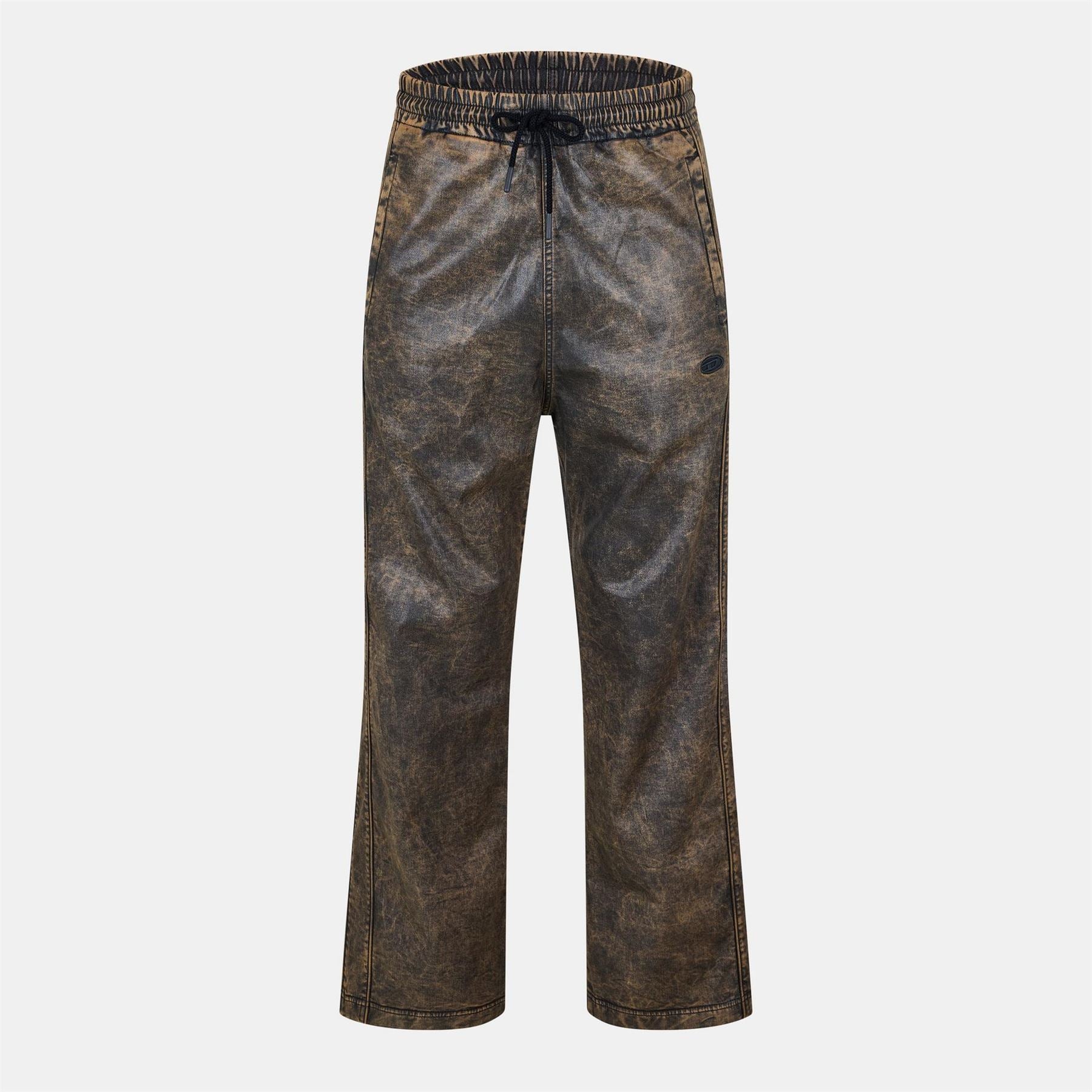 Diesel Wide Leg Relaxed Fit Jeans