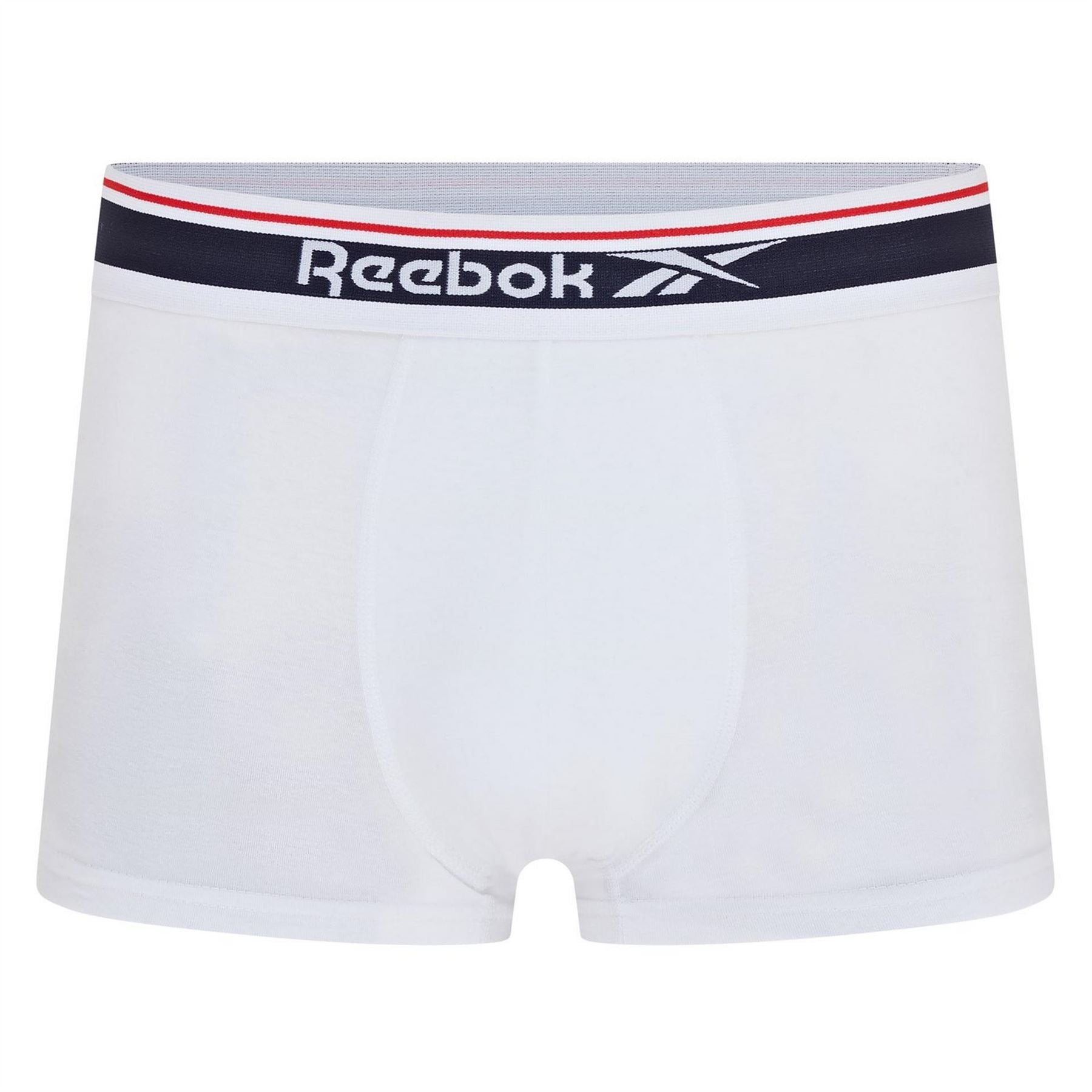 Reebok 5 Pack Plain Design Boxer Brief