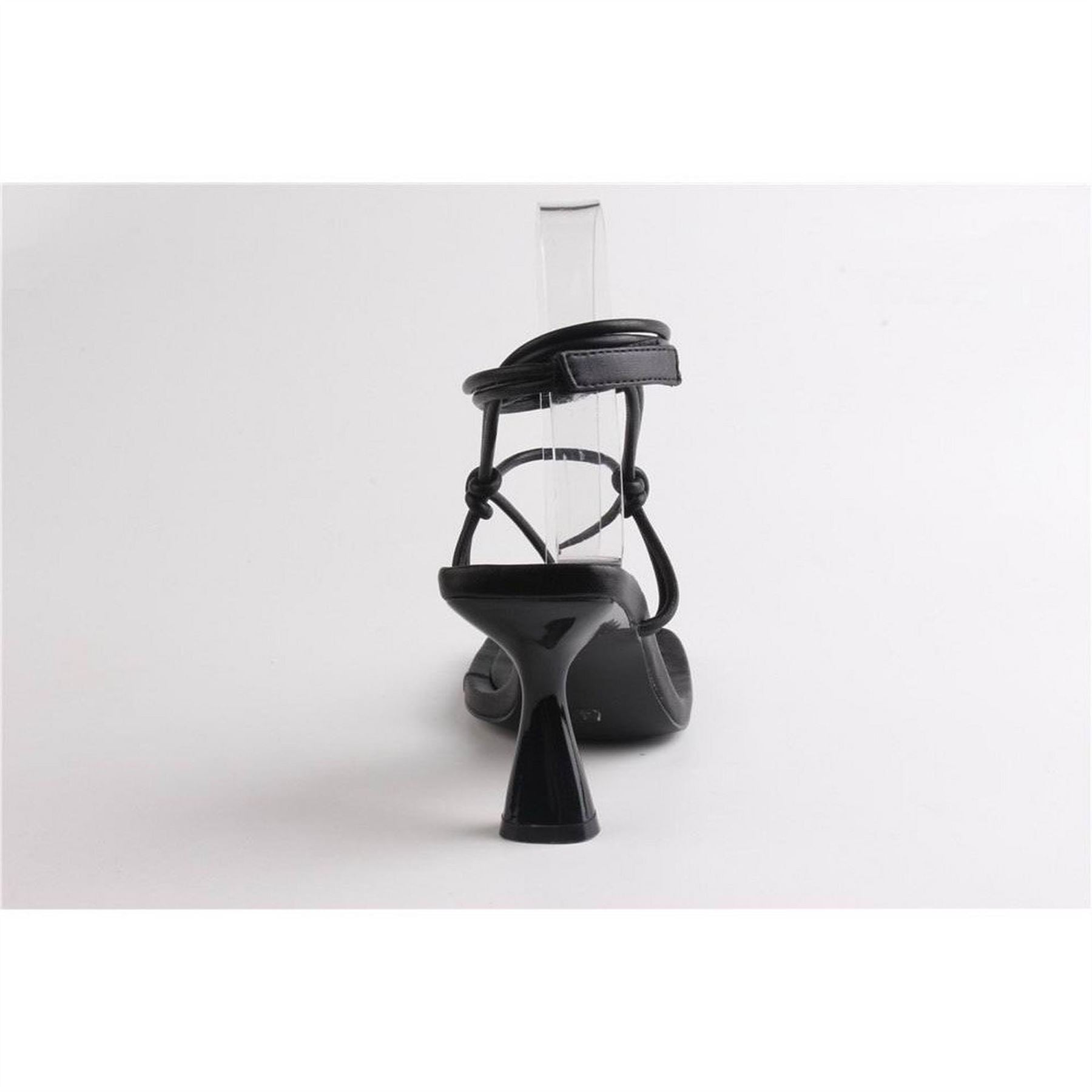 No Doubt Strappy Kitten Heeled Sandal With Ankle Strap