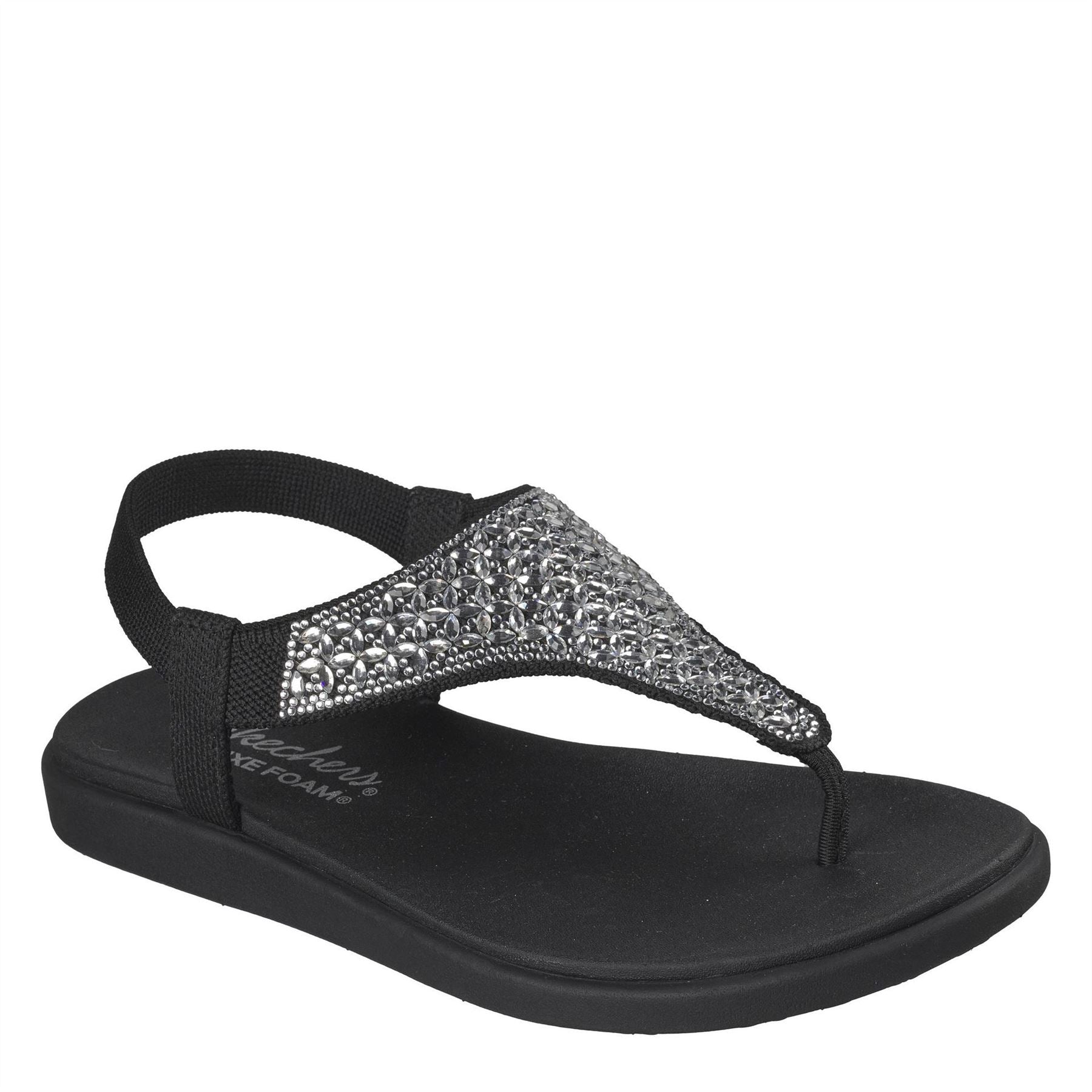 Skechers Med Luxe Me Flat Sandals