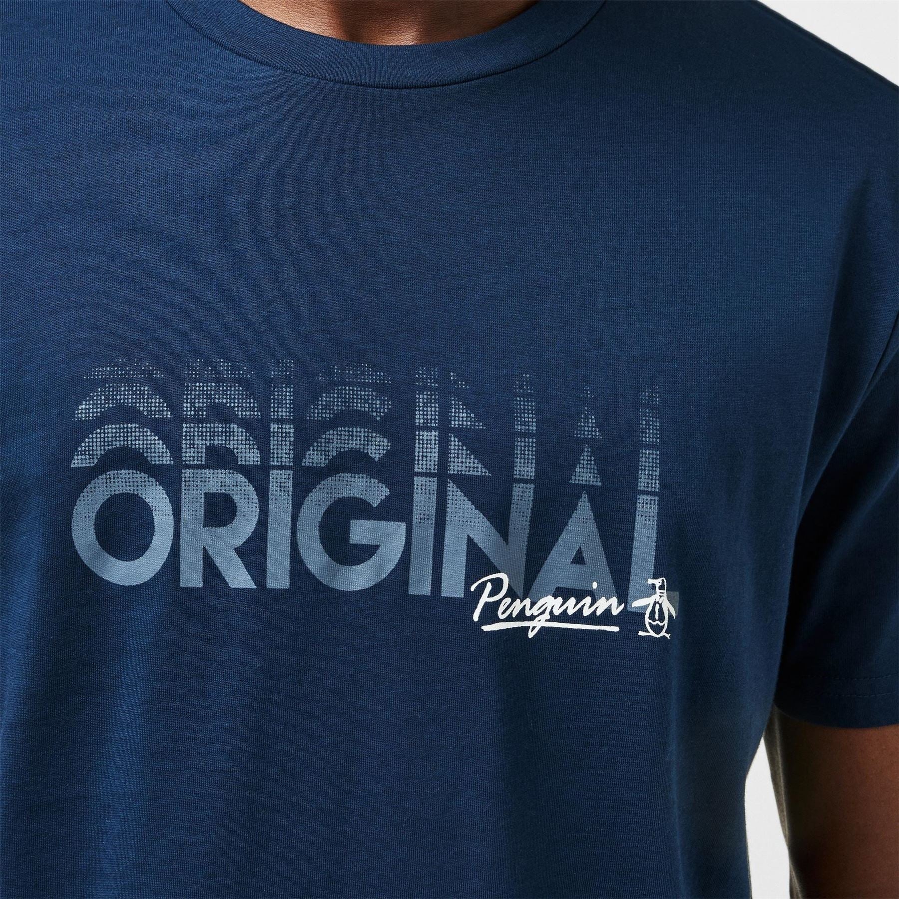 Original Penguin Penguin Graphic Crew Neck Regular Fit T-Shirt