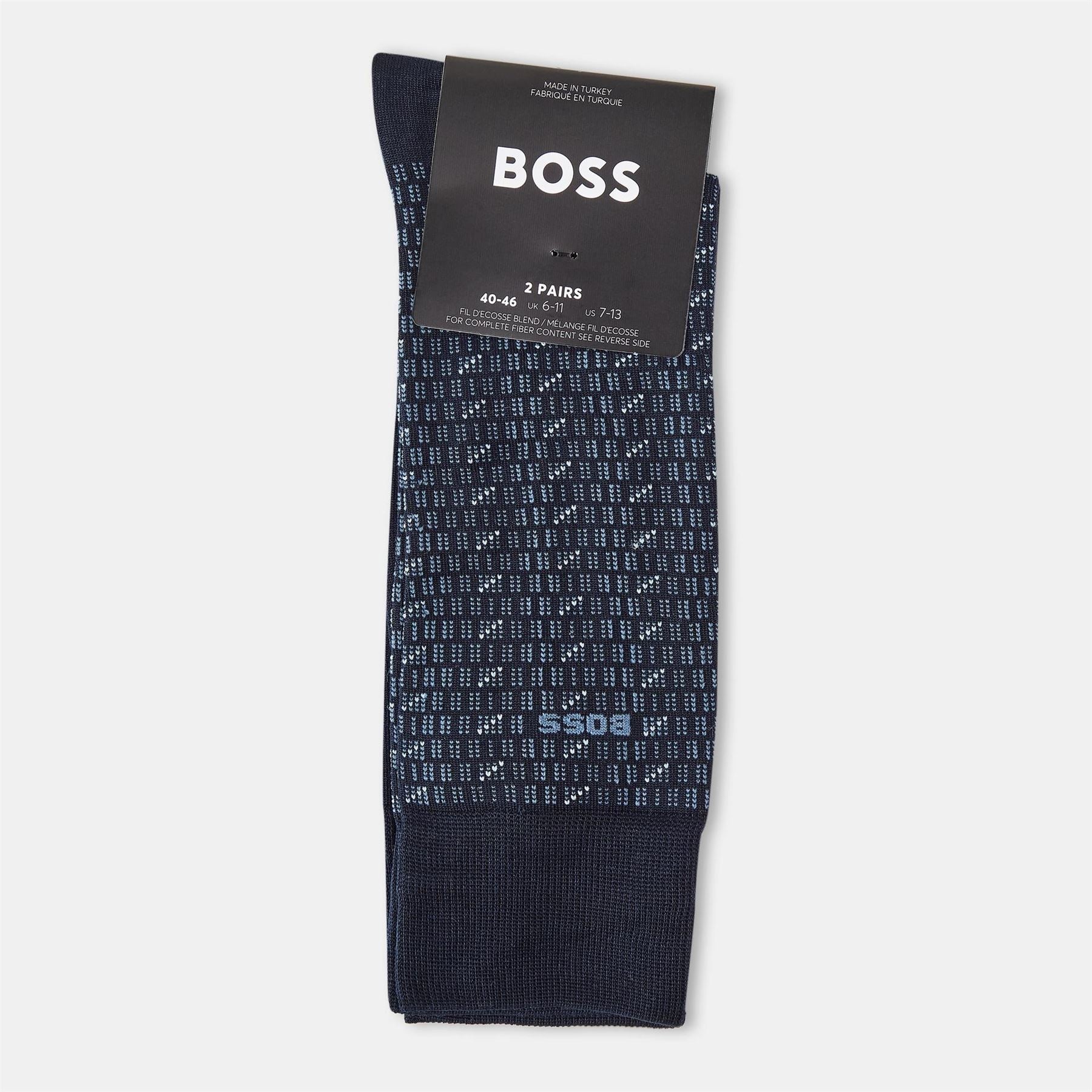 Boss BOSS ORANGE 2 Pack Socks   Mini Pins Detail