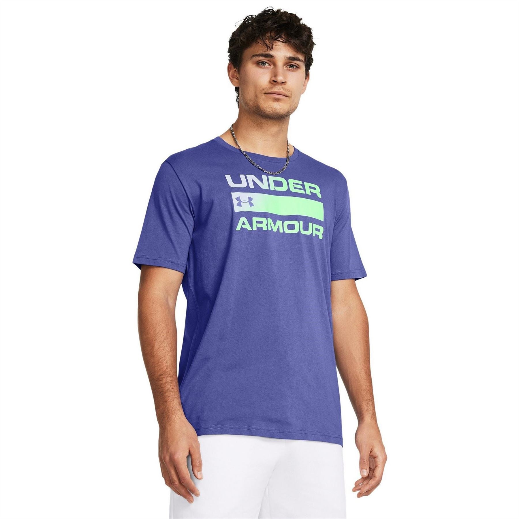 Under Armour Mens Team Wordmark Short Sleeve T-Shirt
