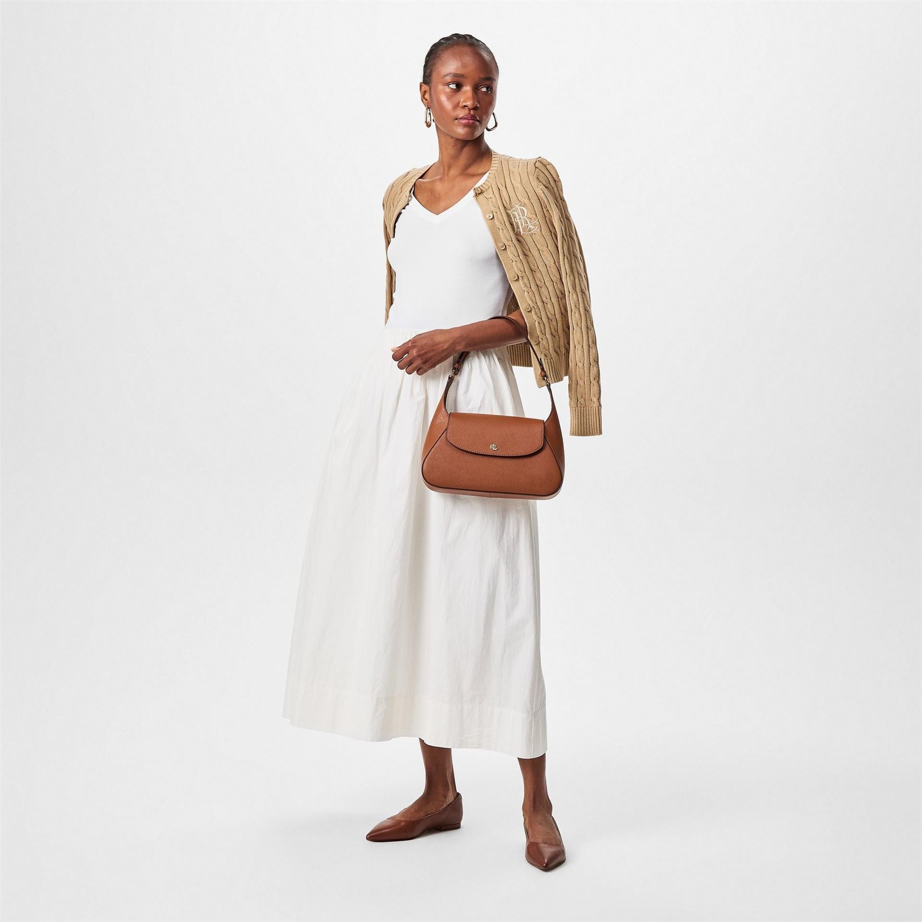 Lauren by Ralph Lauren Pointed Ballet Pumps