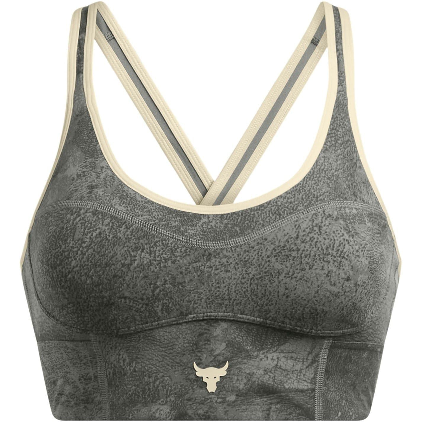 Under Armour Womens Armour Pjt Rck Lg Ll Infty Pt Bra Medium Impact Sports