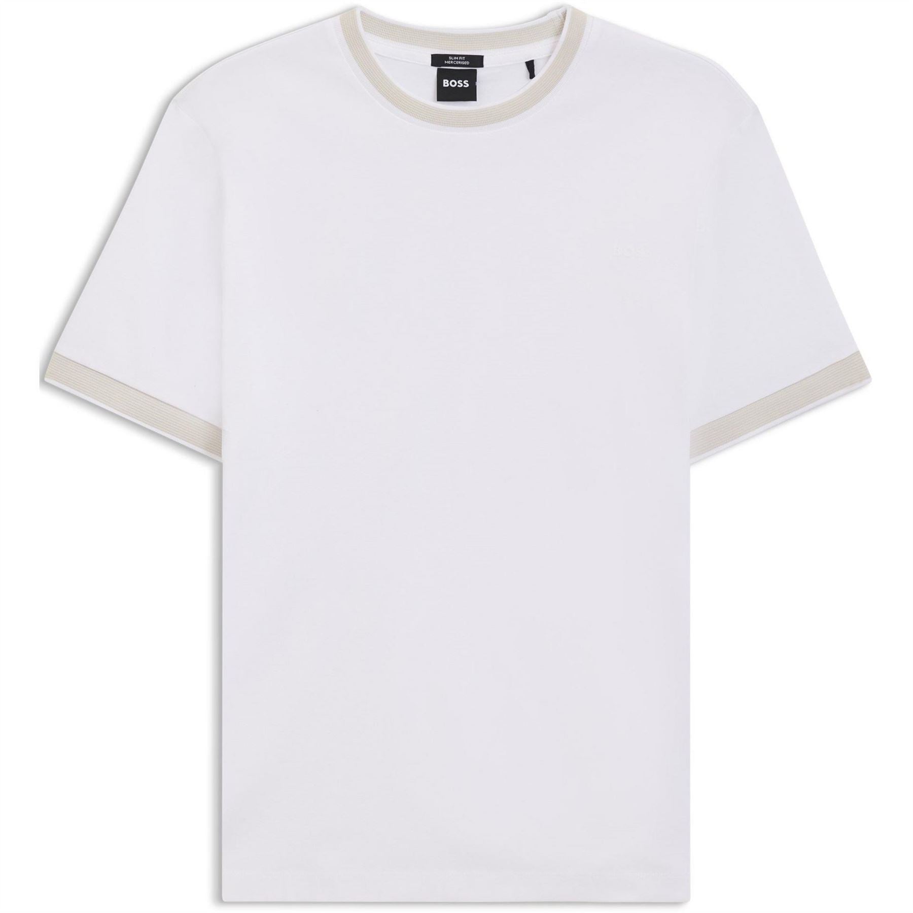 Boss Tessler Cotton Short Sleeve Crew Neck Slim Fit T Shirt