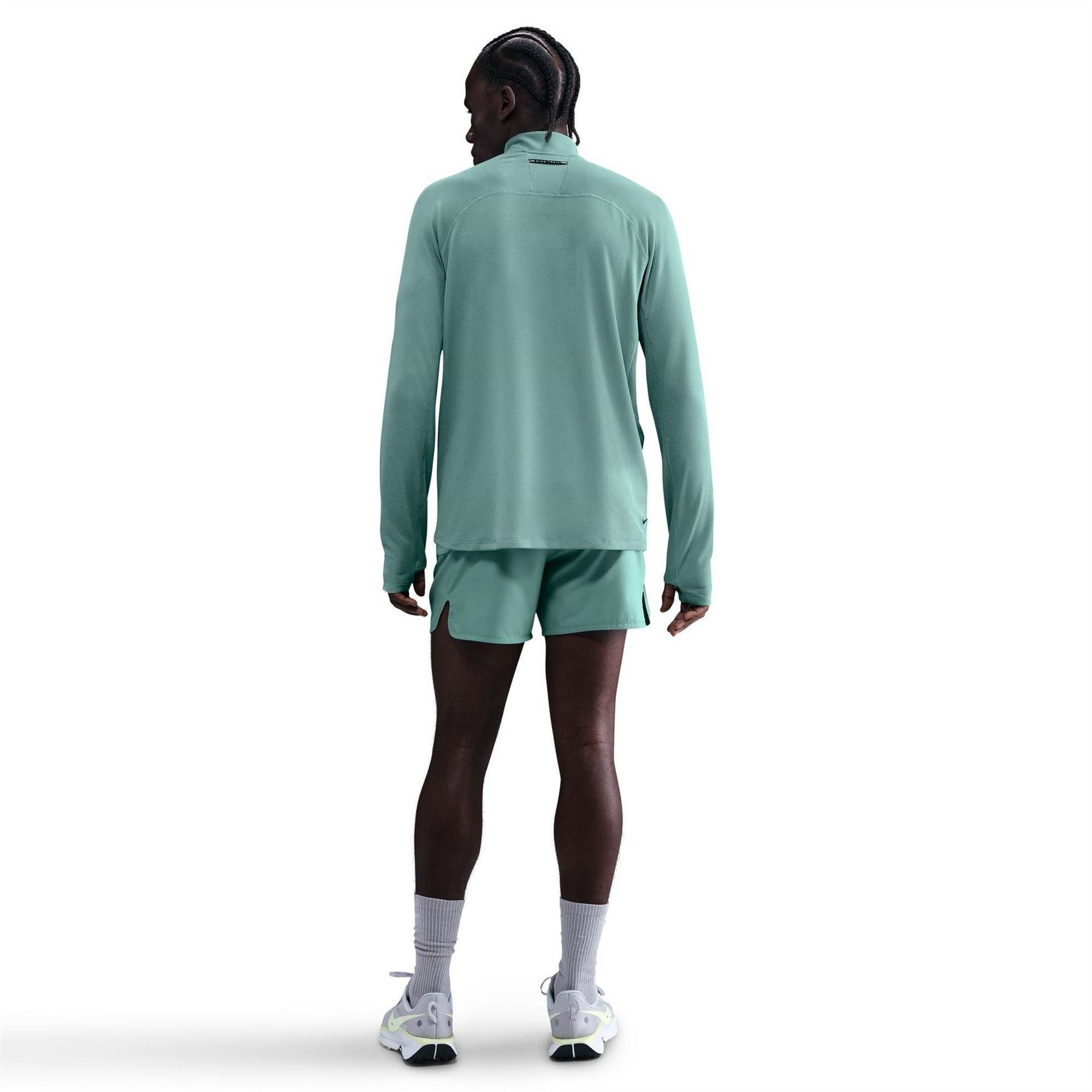 Nike Trail 5 Inch Logo Print Athletic Shorts
