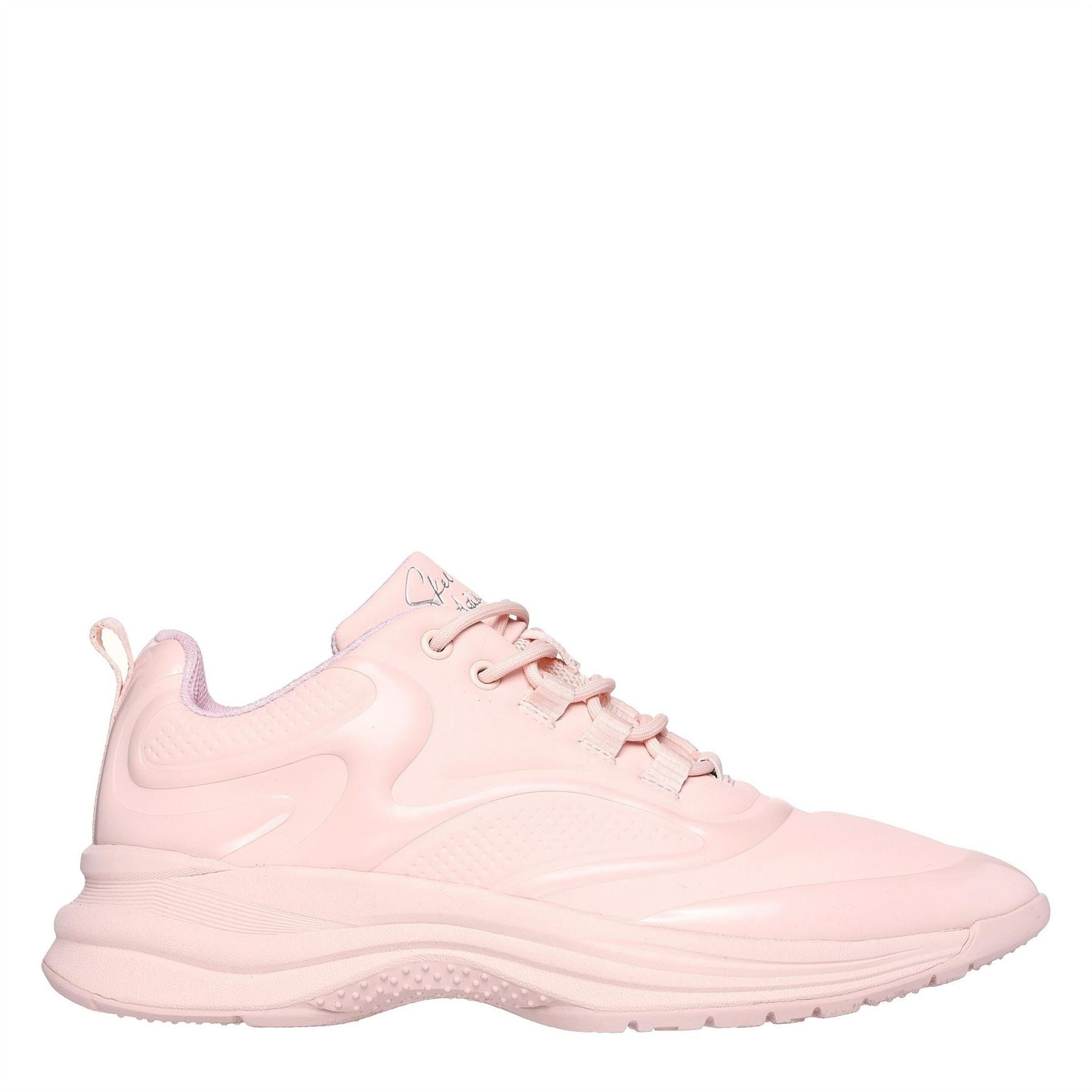Skechers Womens Hot Melt Embossed Neoprene Low Top Trainers