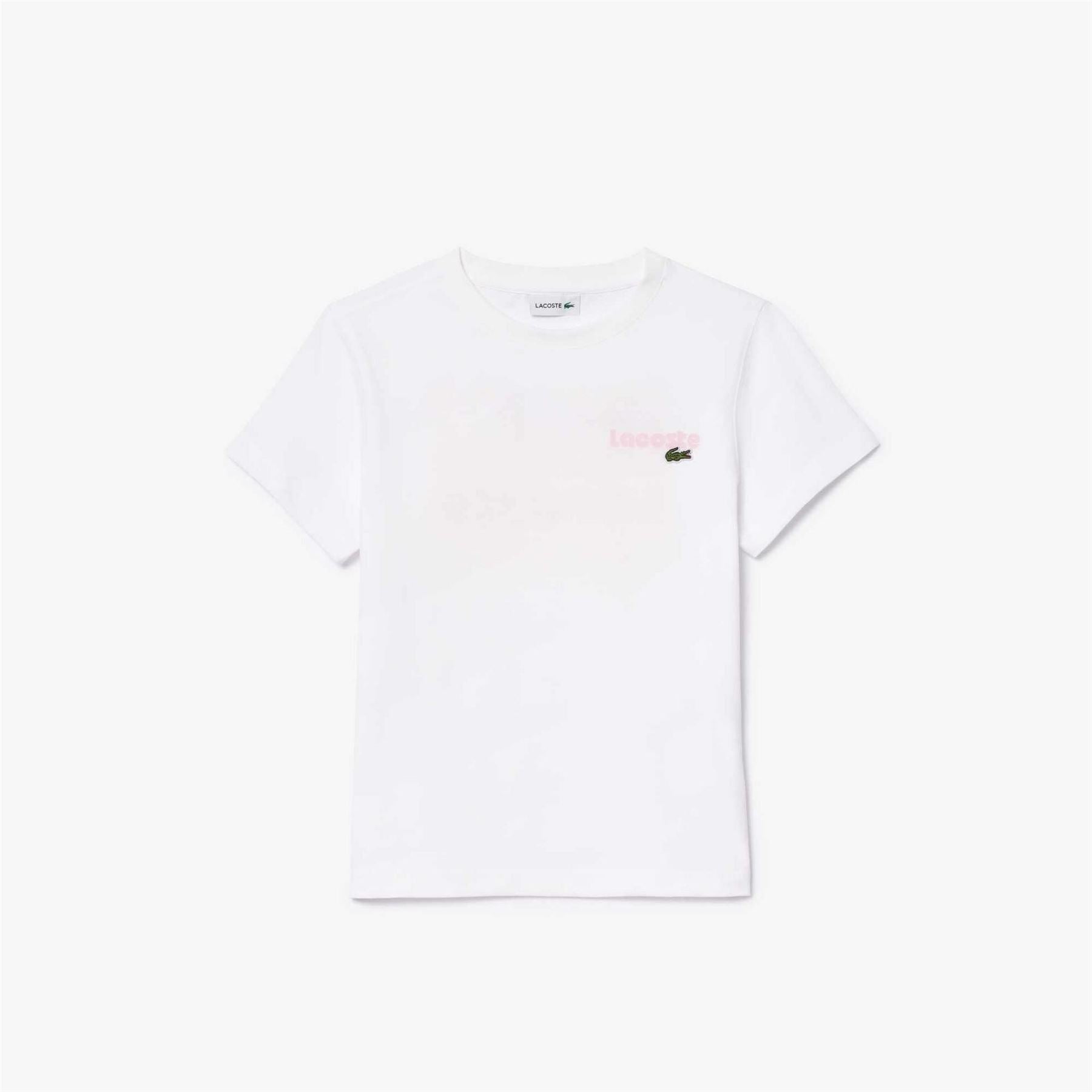 Lacoste Lacoste Lettering Crew Neck T-Shirt