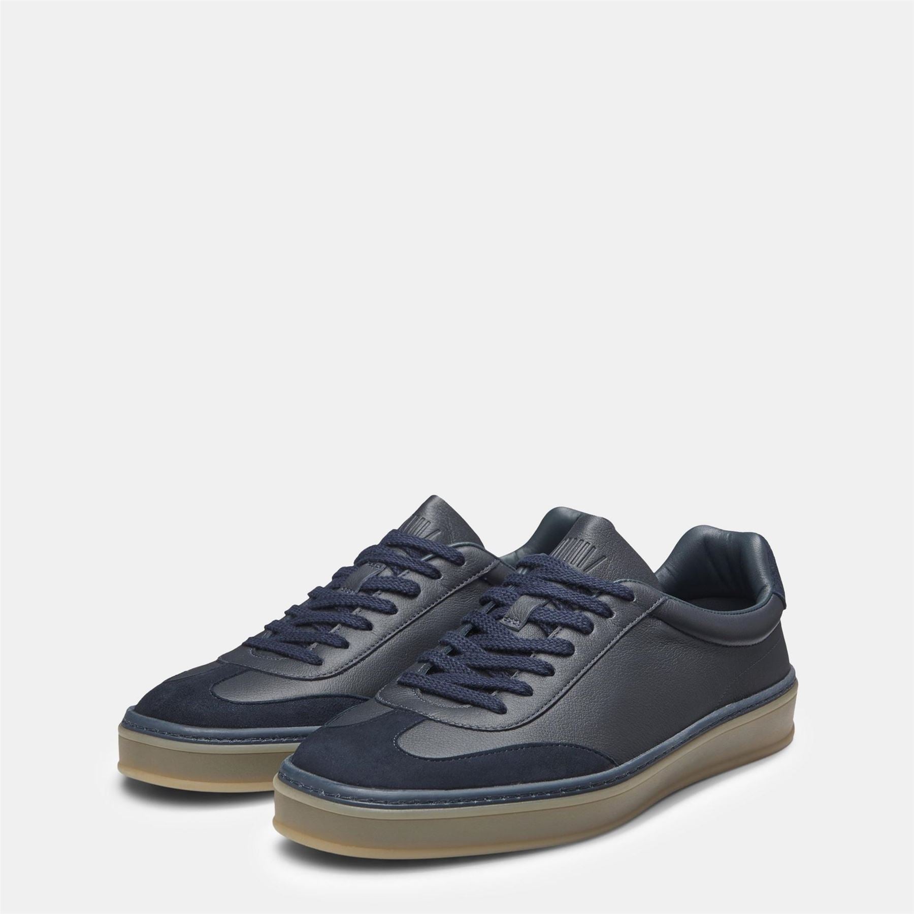Boss Hbb Zarek Suede Double Breasted Design Trainers