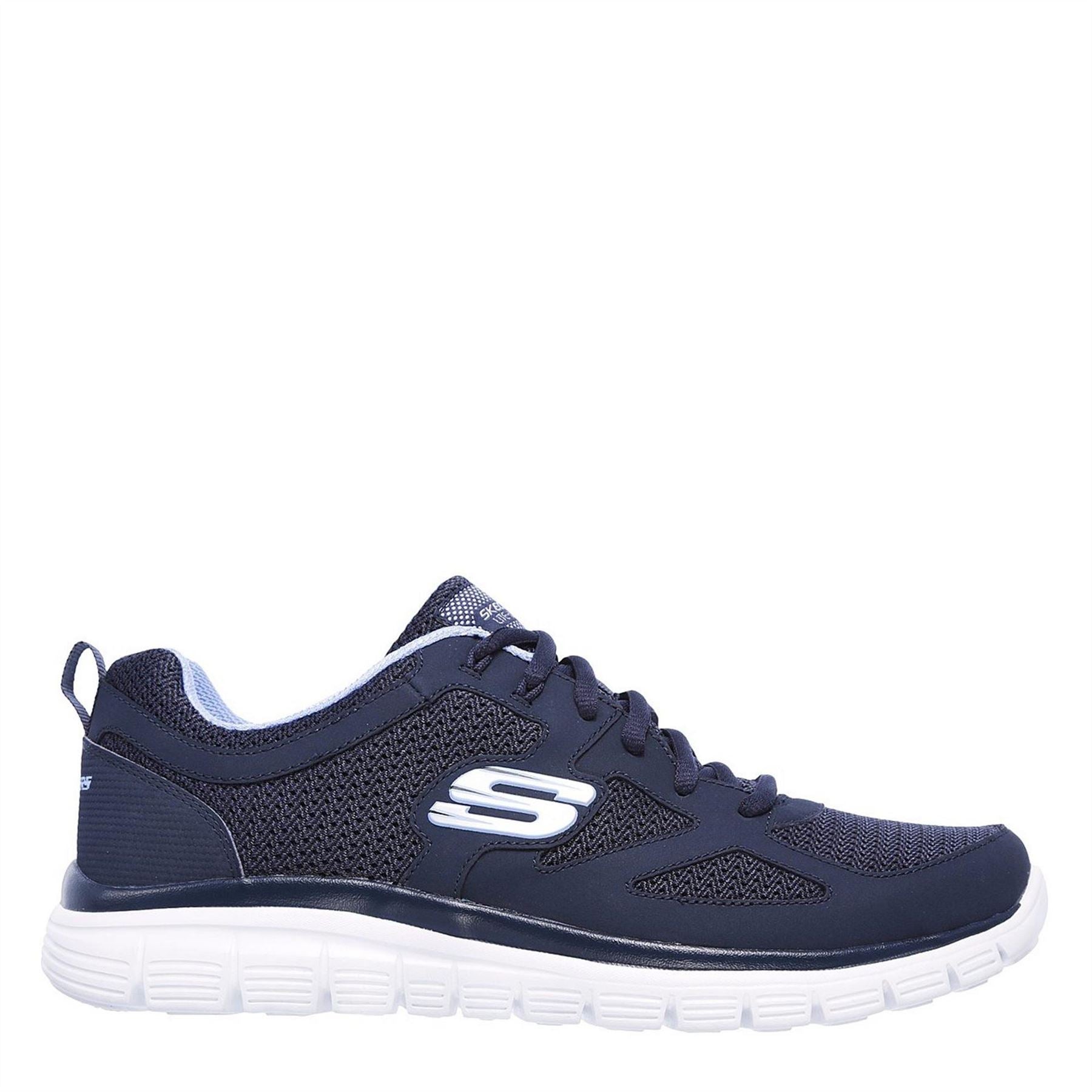Skechers Mens Flex Burns Agoura Trainers