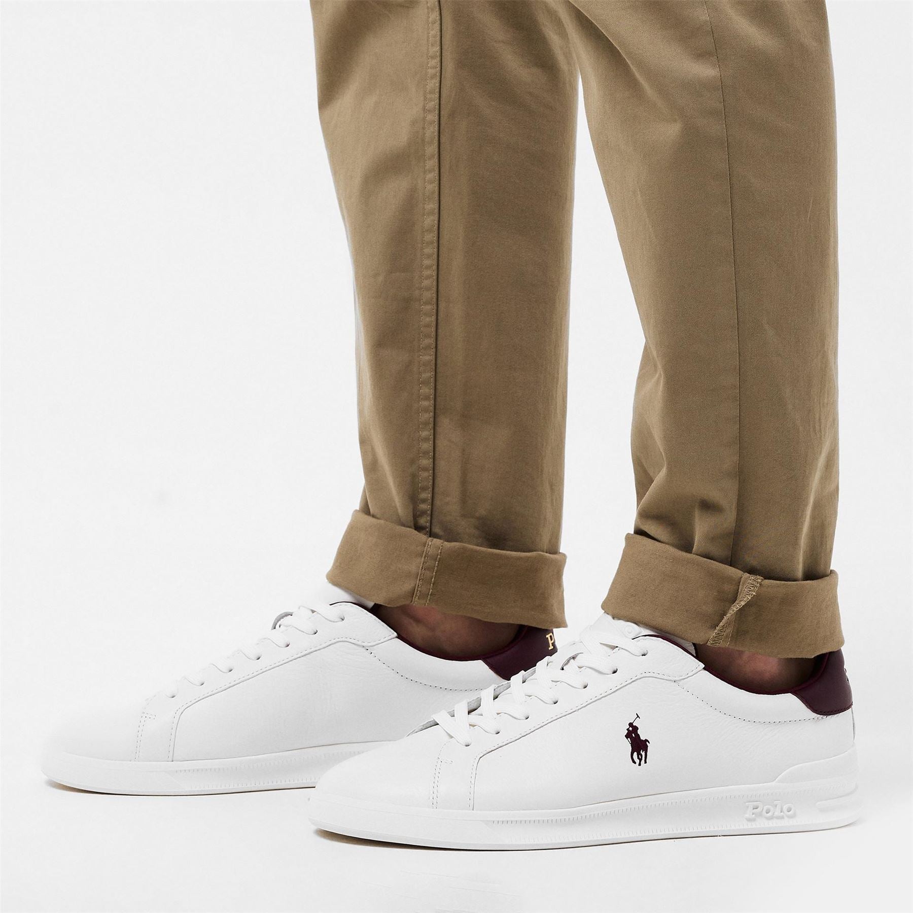 Polo Ralph Lauren Heritage Court Low Top Trainers