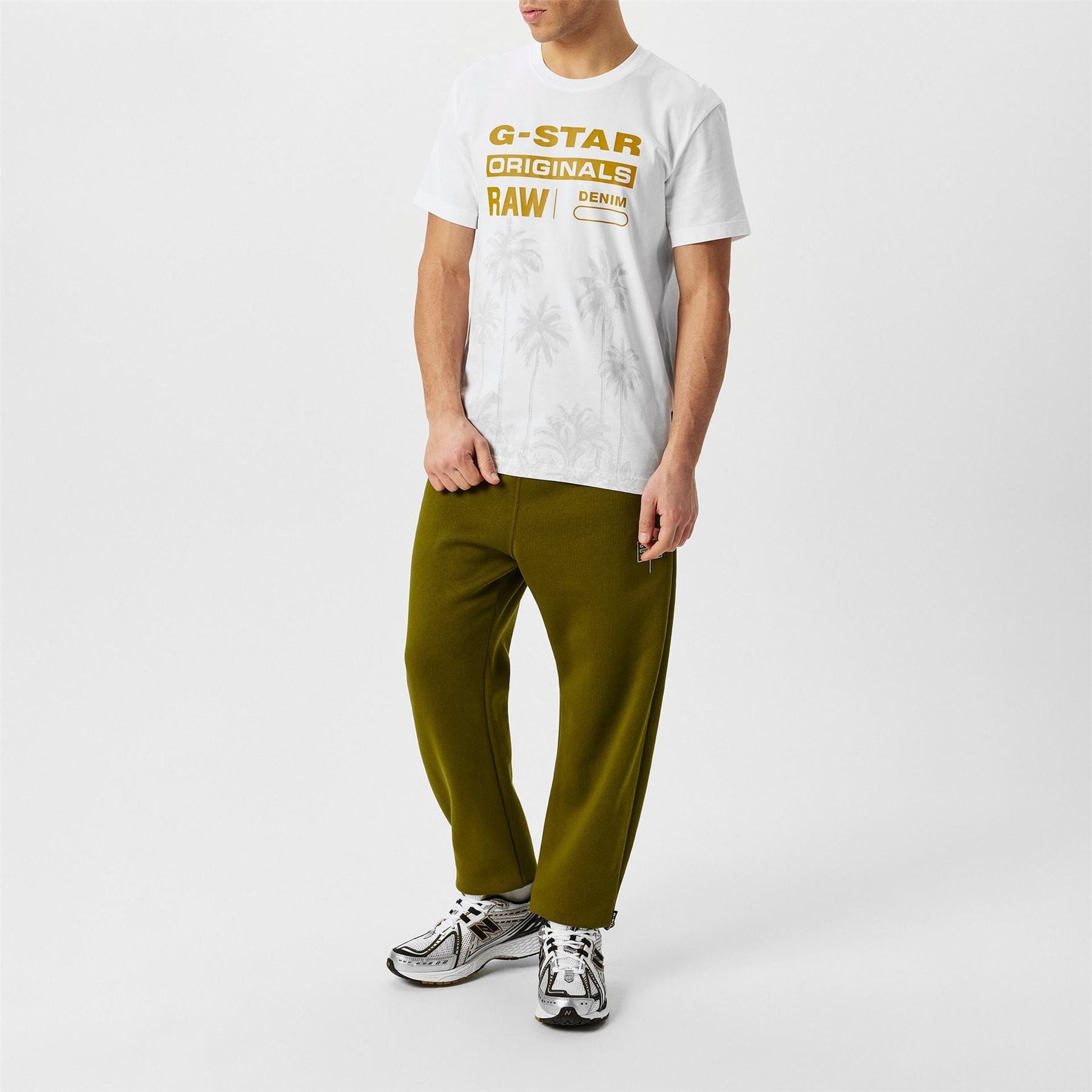 G Star Regular Fit Crew Neck T-Shirt