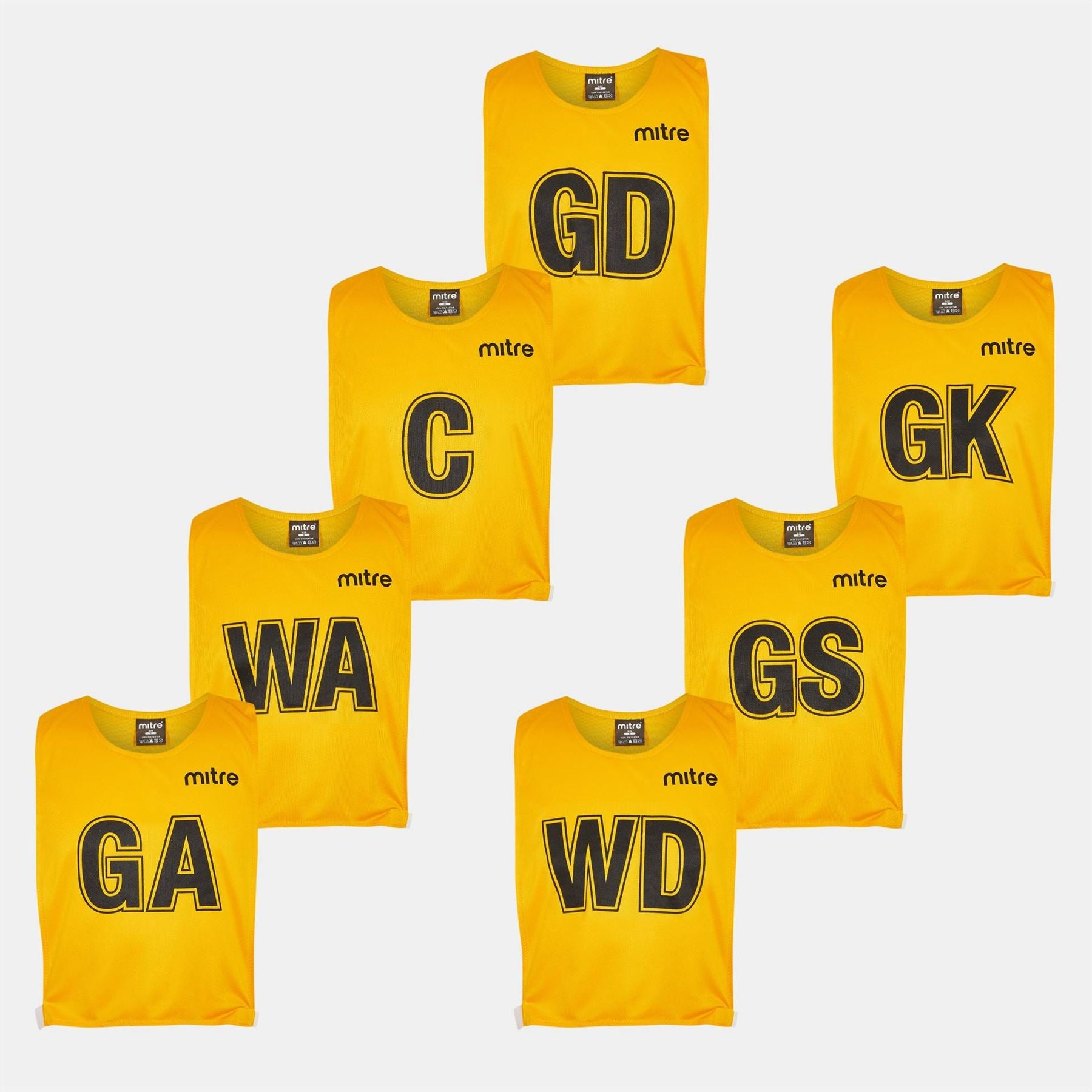 Mitre Adults Netball Bibs