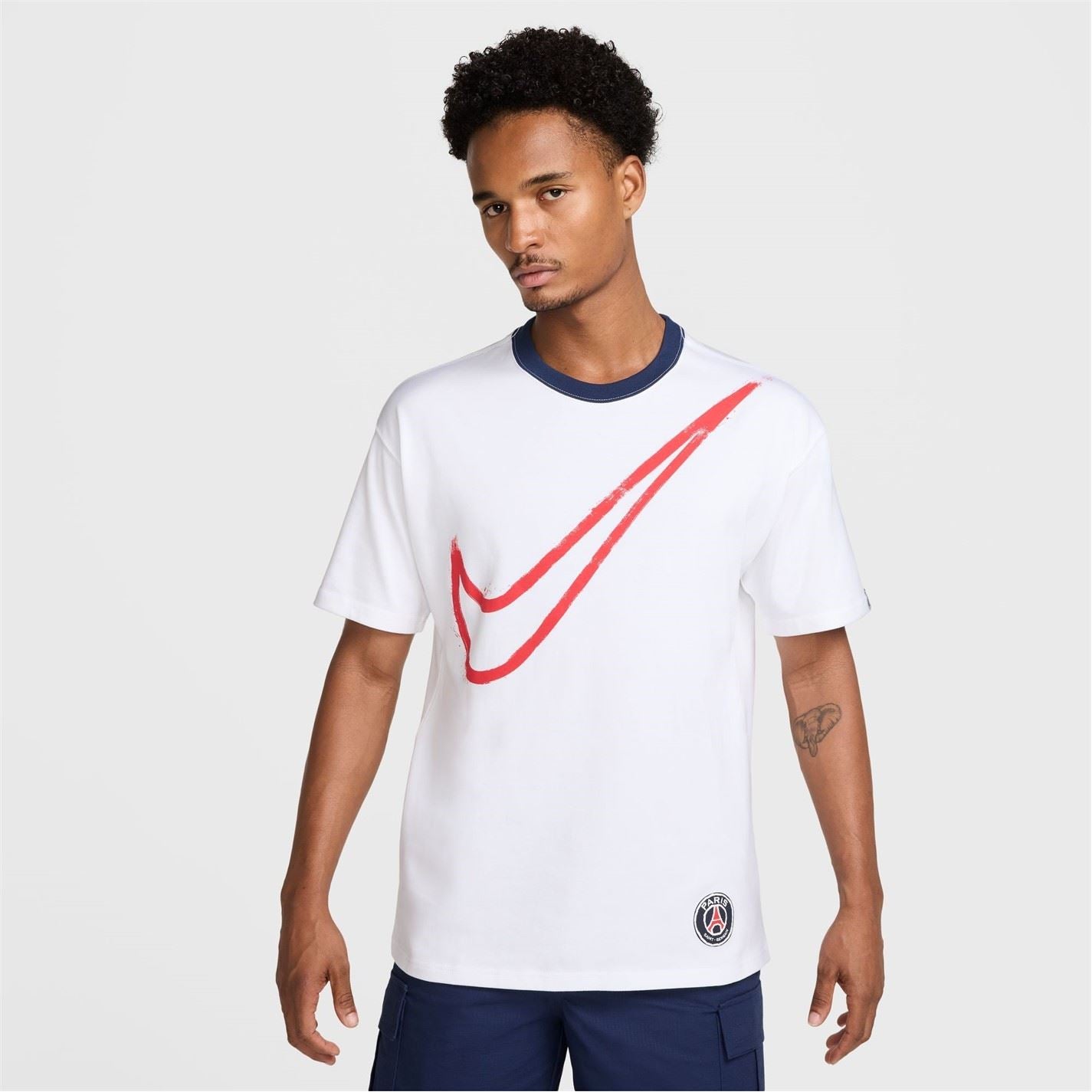 Nike Paris Saint Germain Swoosh T-Shirt Adults