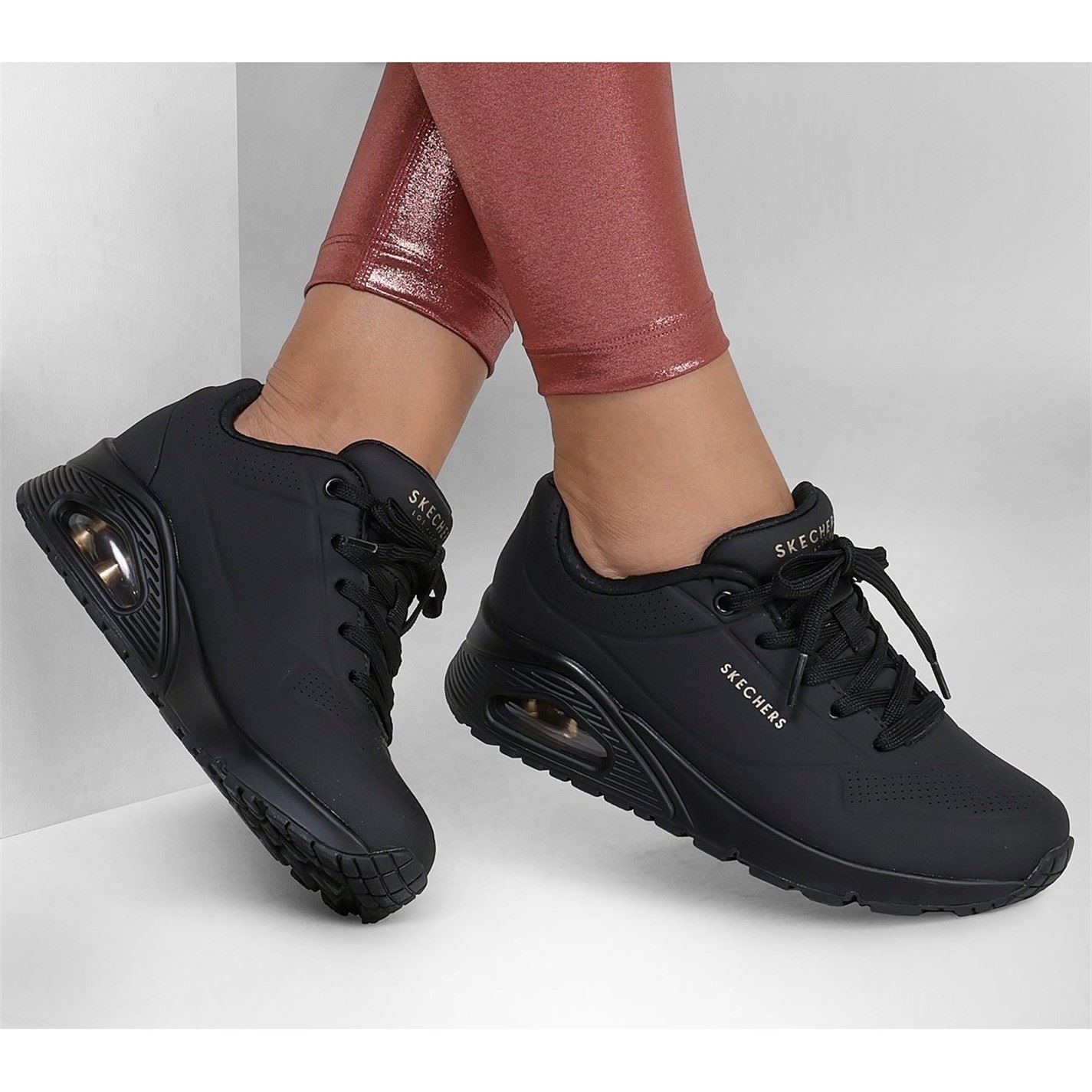 Skechers Womens Uno Stand On Air Trainers