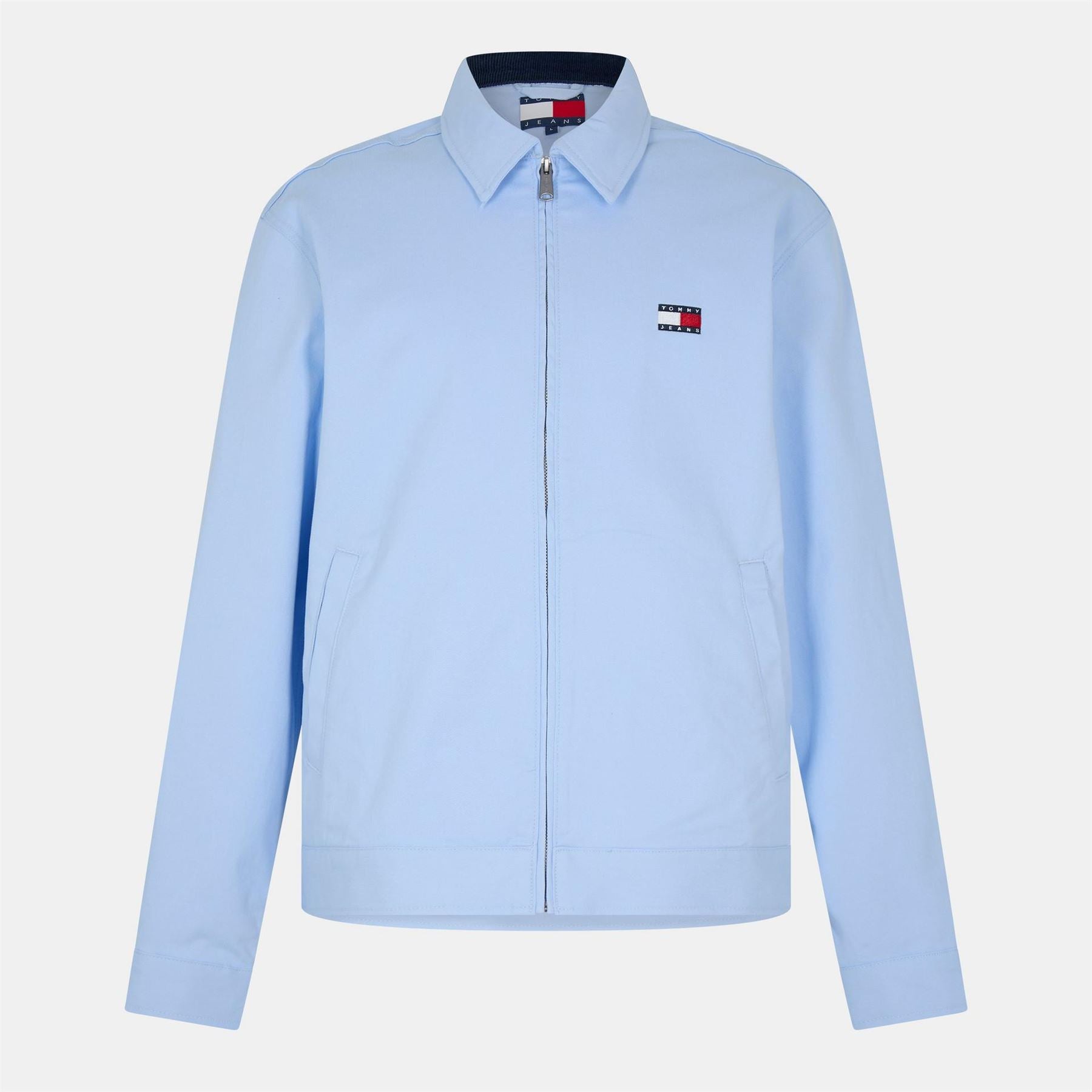 Tommy Jeans Hooded Ribbed Cuff Relaxed Fit Overshirt