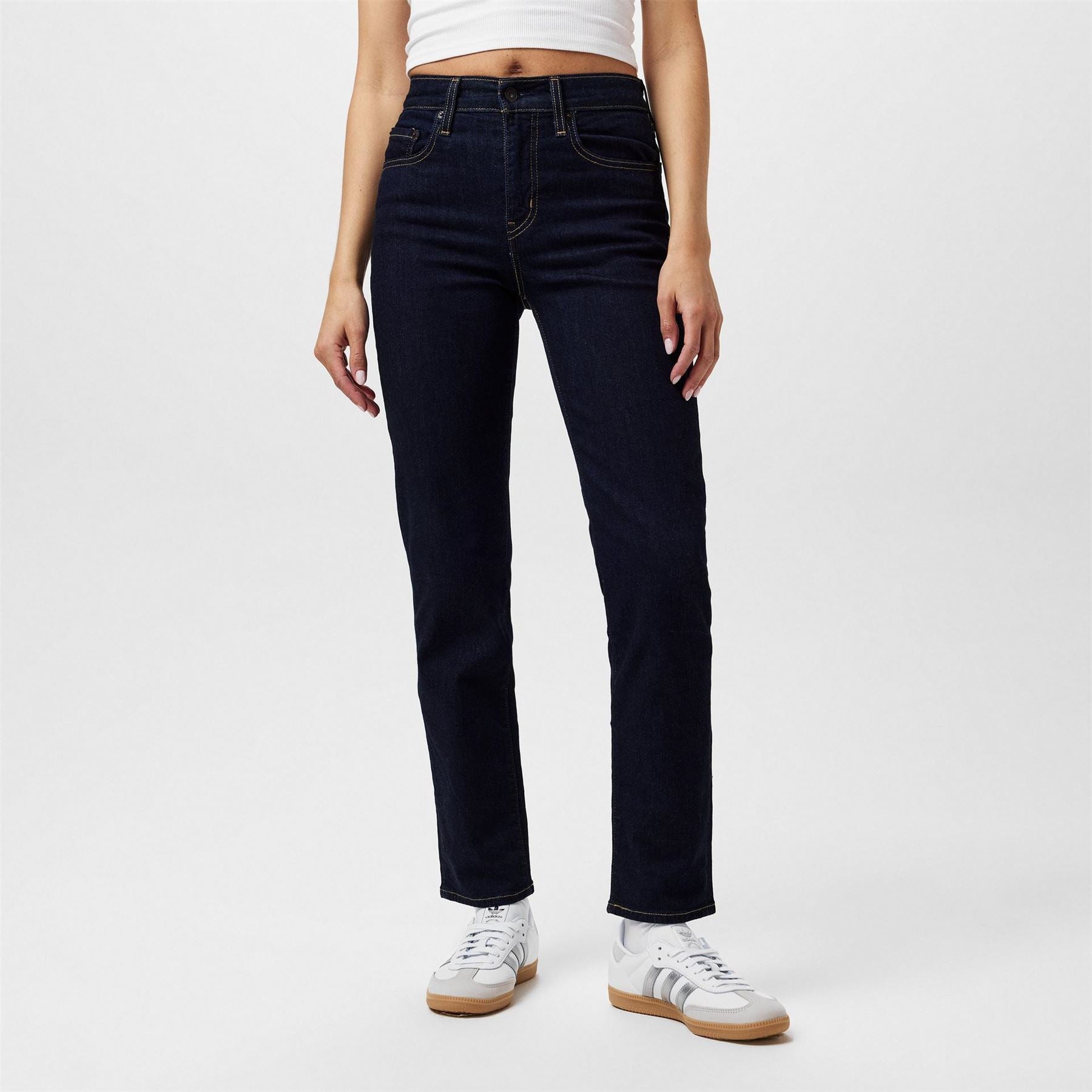 Levis High Rise Straight Jeans