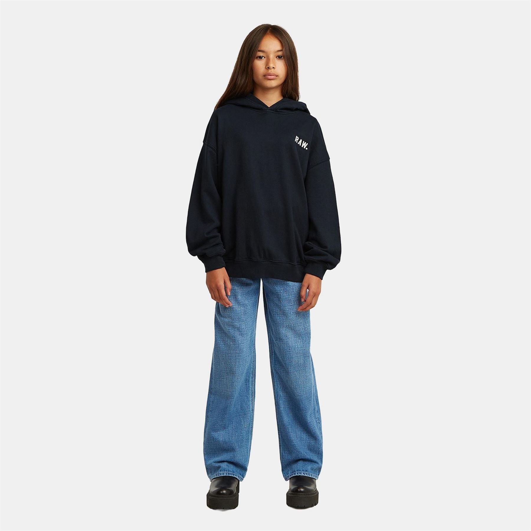 G Star Logo Print Long Sleeve Regular Fit Top