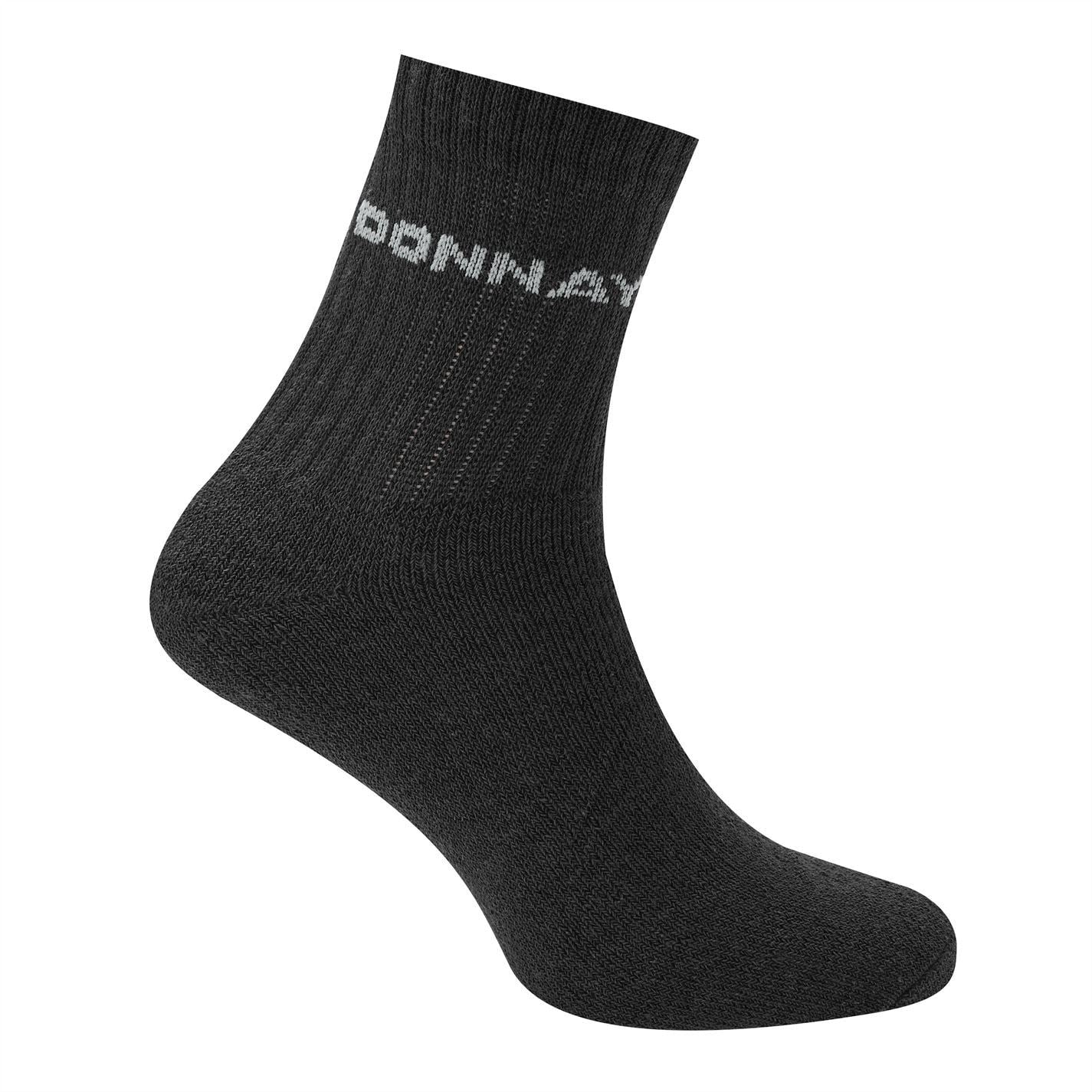 Donnay Mens 10 Pack Quarter Socks Plus Size