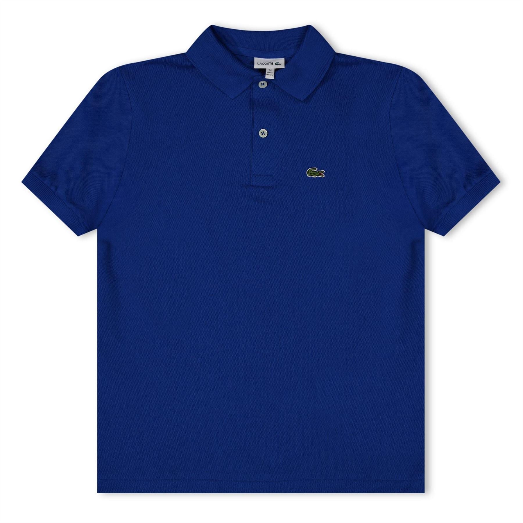 Lacoste Boys Pique Logo Polo Shirt
