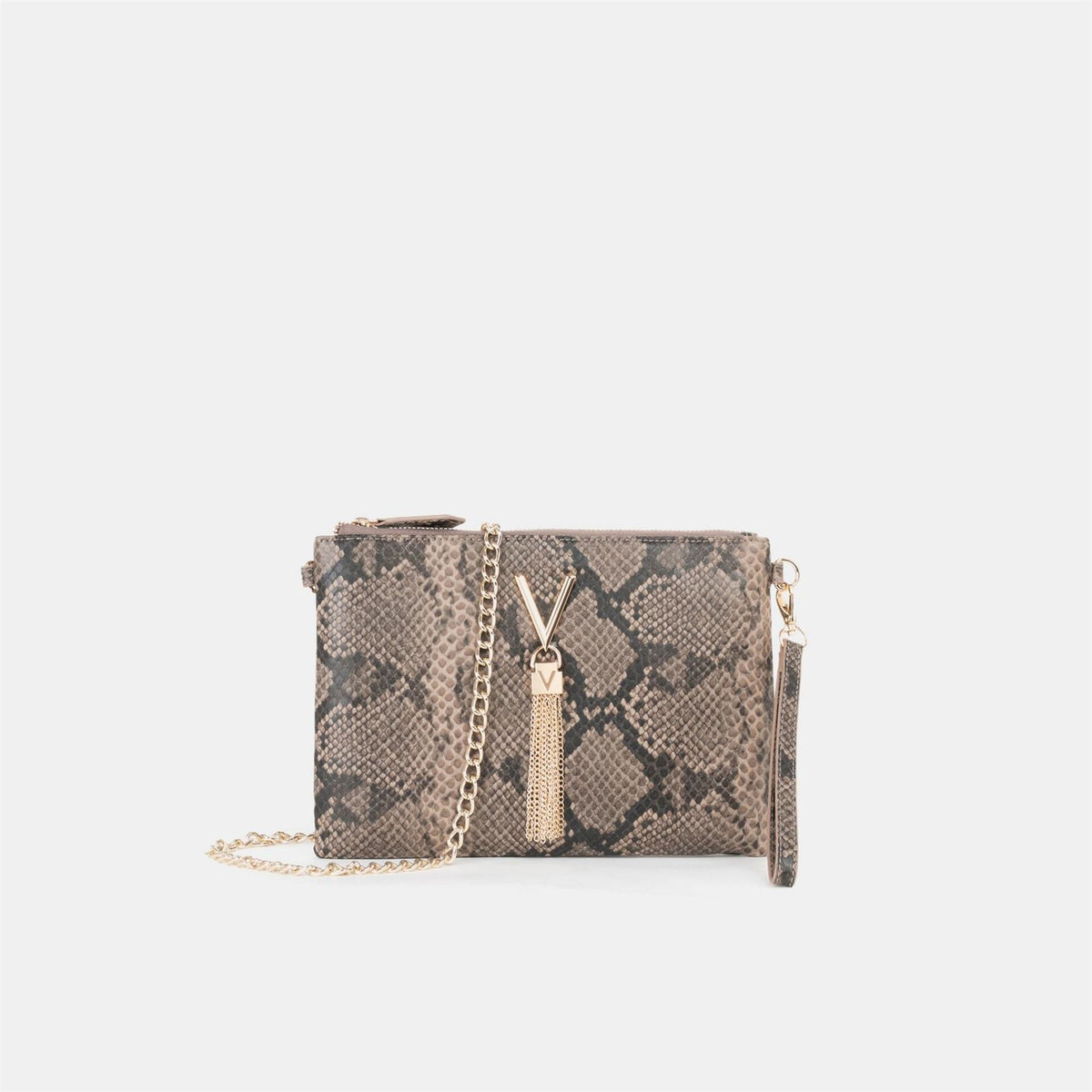 Valentino Divina Faux Leather Clutch Bag