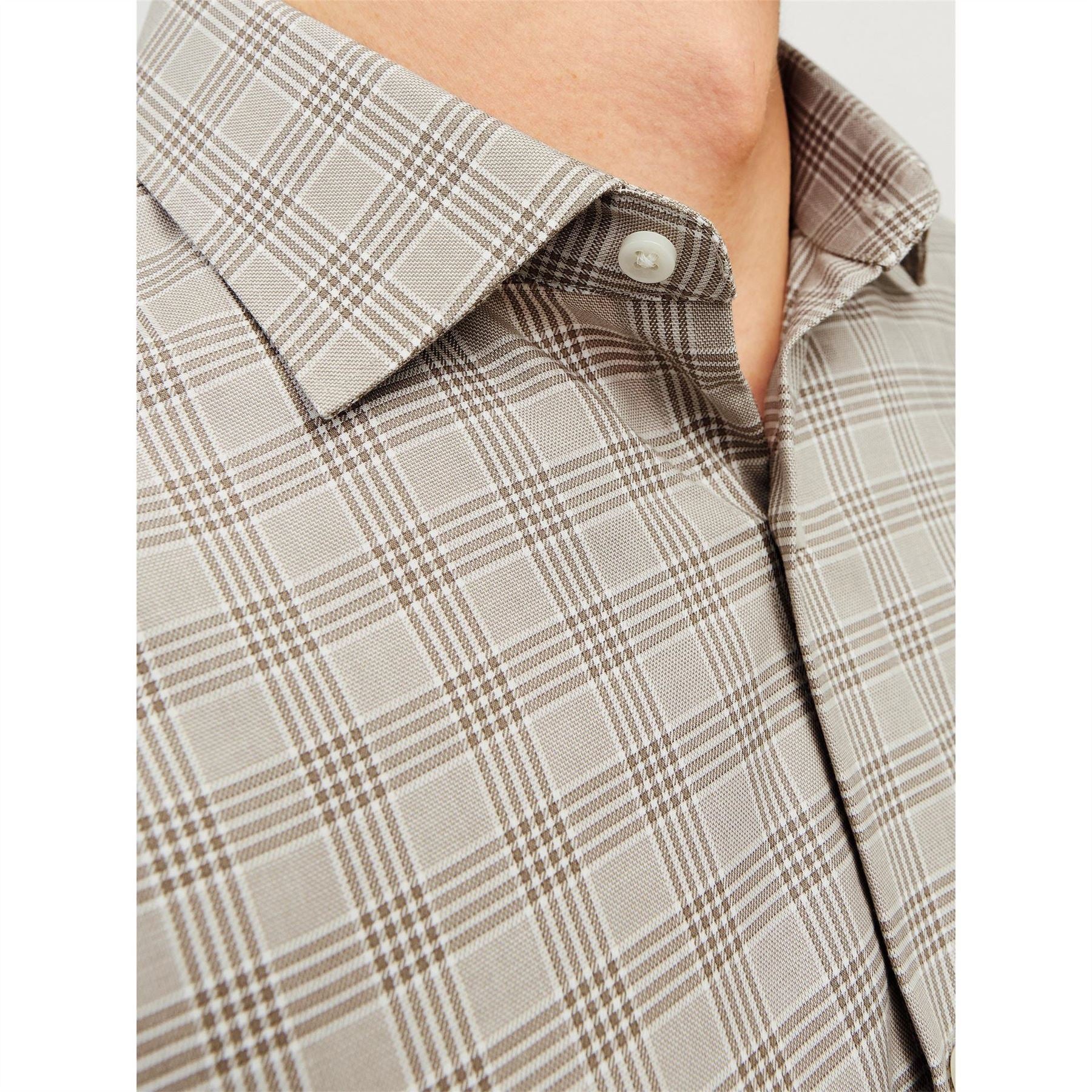 Jack and Jones Parker Regular Fit Long Sleeve Cuff Shirt