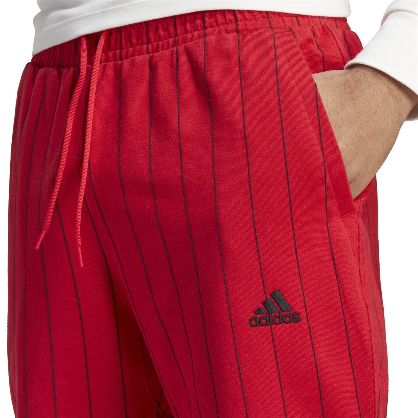 adidas Originals Mens Originals Pinstripe Fleece Joggers