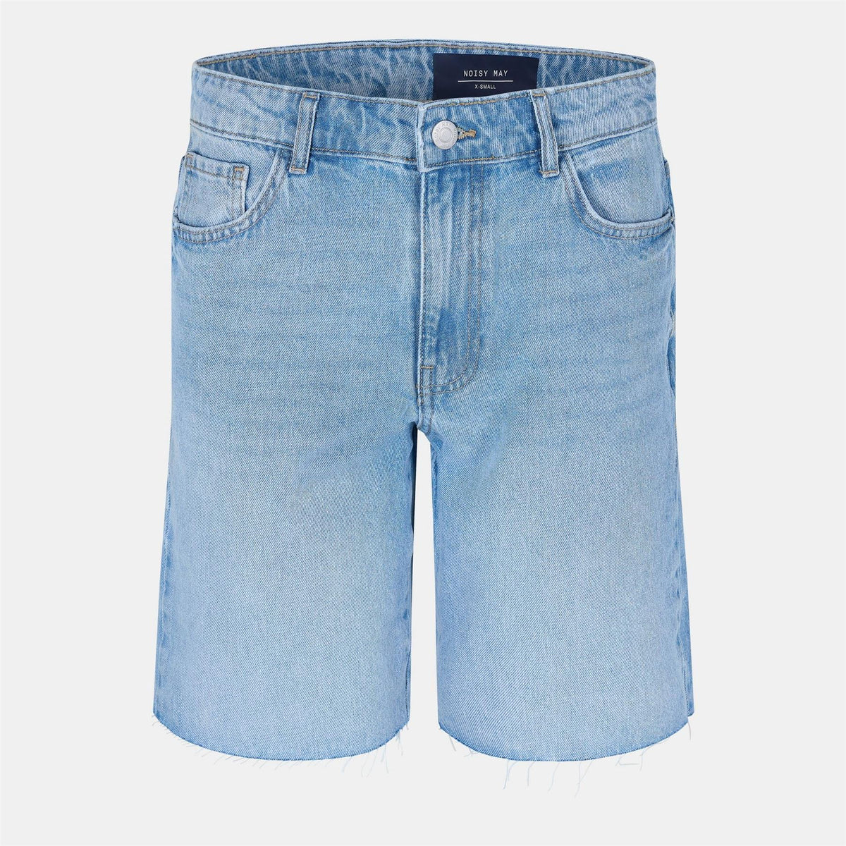 Noisy May Loose Baggy Fit Denim Bermuda Shorts