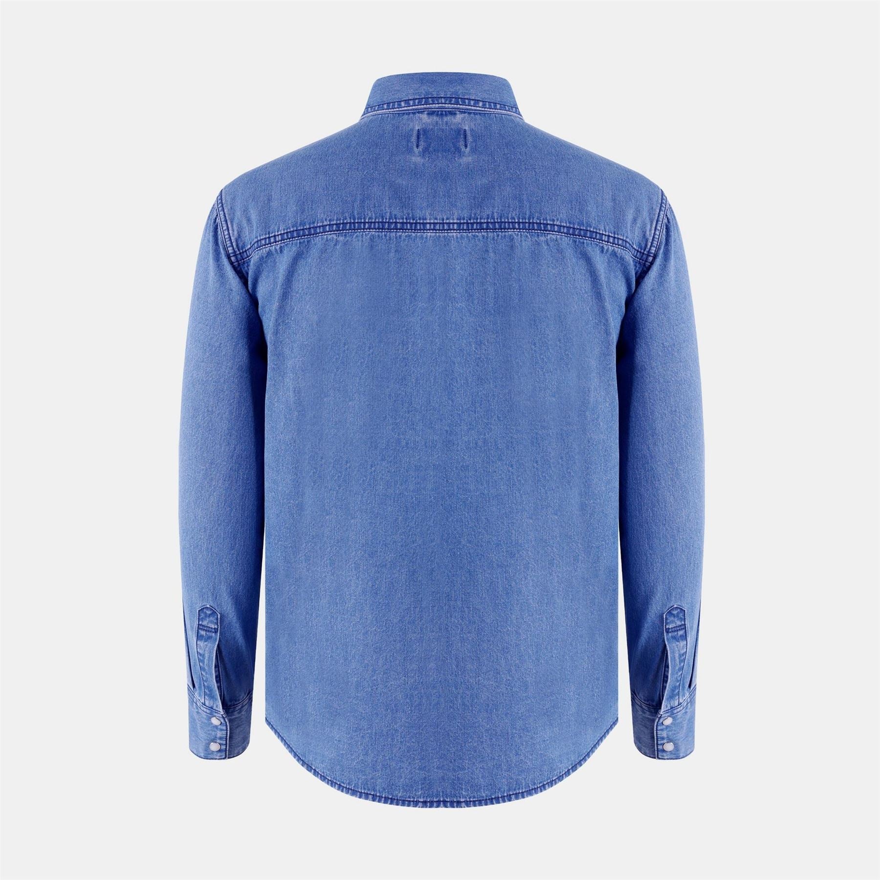 Lee Cooper Denim Shirt Collar Long Sleeve Shirt