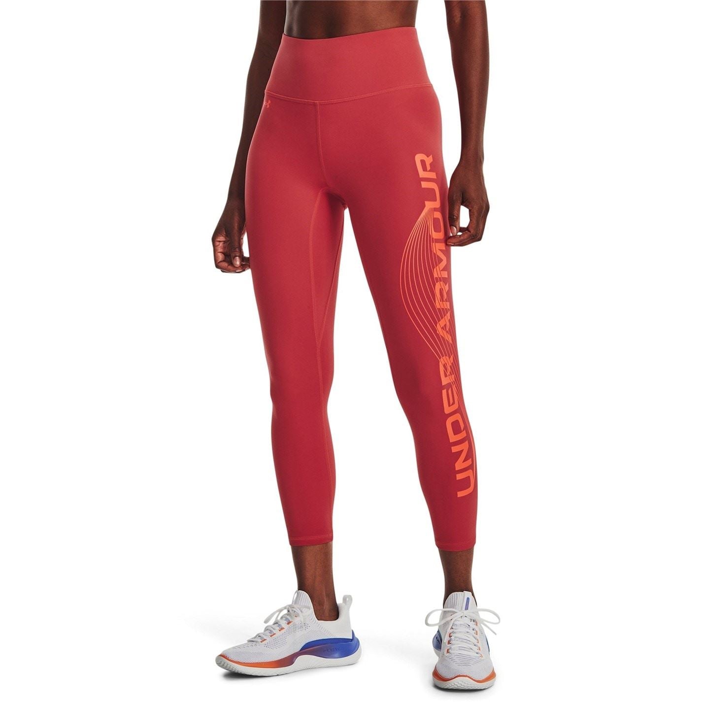 Under Armour Womens Motion Branded Ankle Leggings