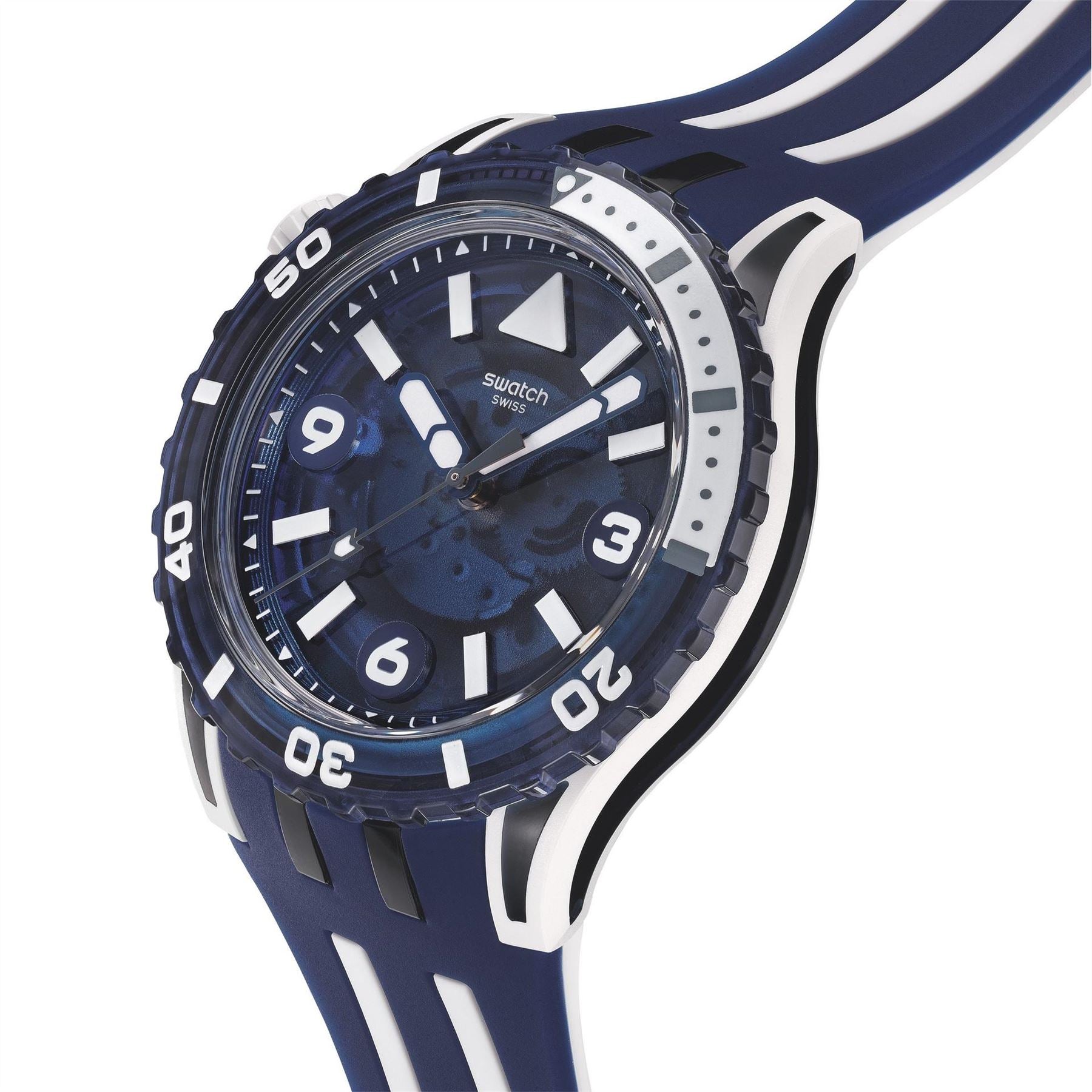 Swatch Scubaqua Analogue Quartz Watch