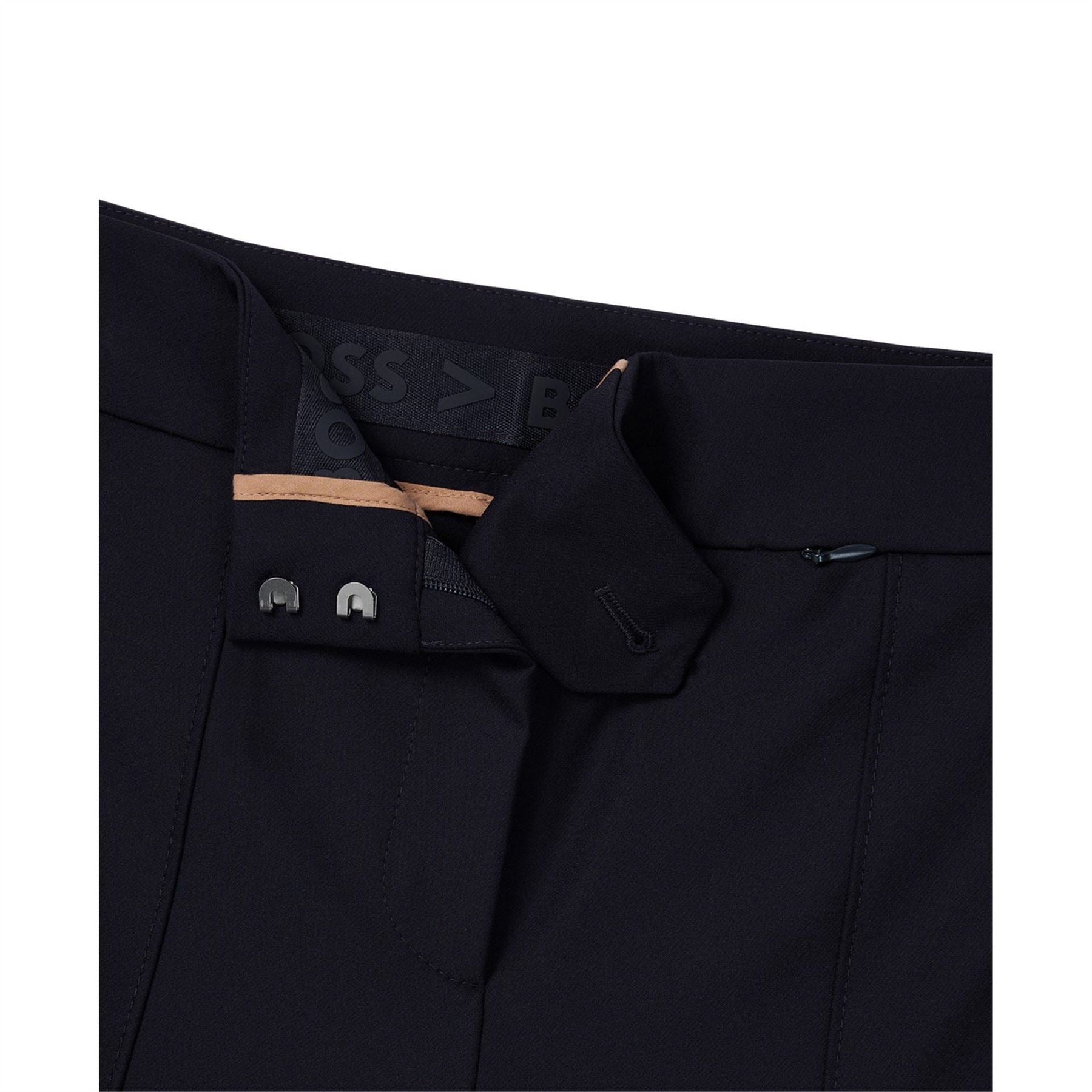Boss Tukeva Solid Patterned Slim Trousers