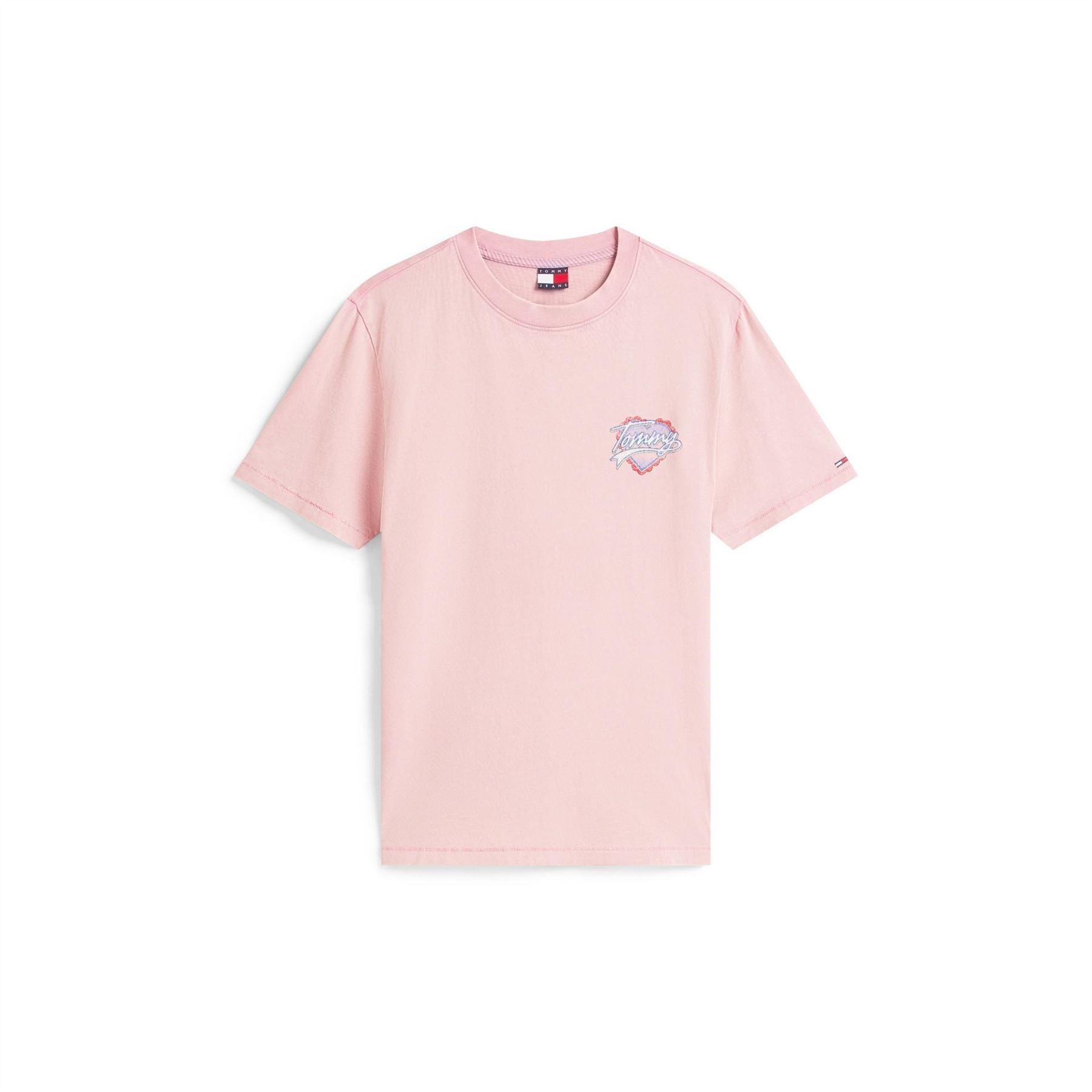 Tommy Jeans Heart Graphic Crew Neck Short Sleeve T-Shirt