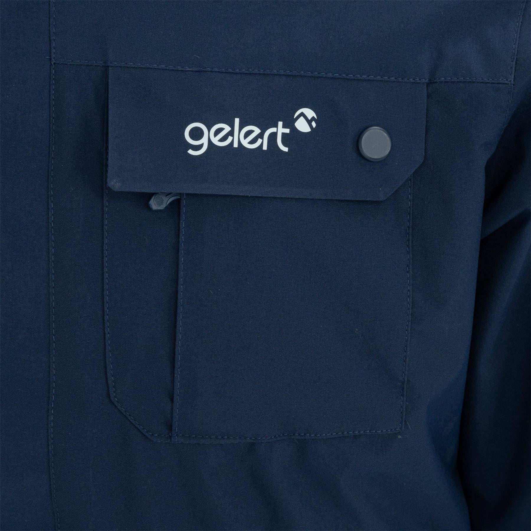 Gelert 3 in 1 Windproof Fleece Lined Detachable Hood Long Sleeve Jacket