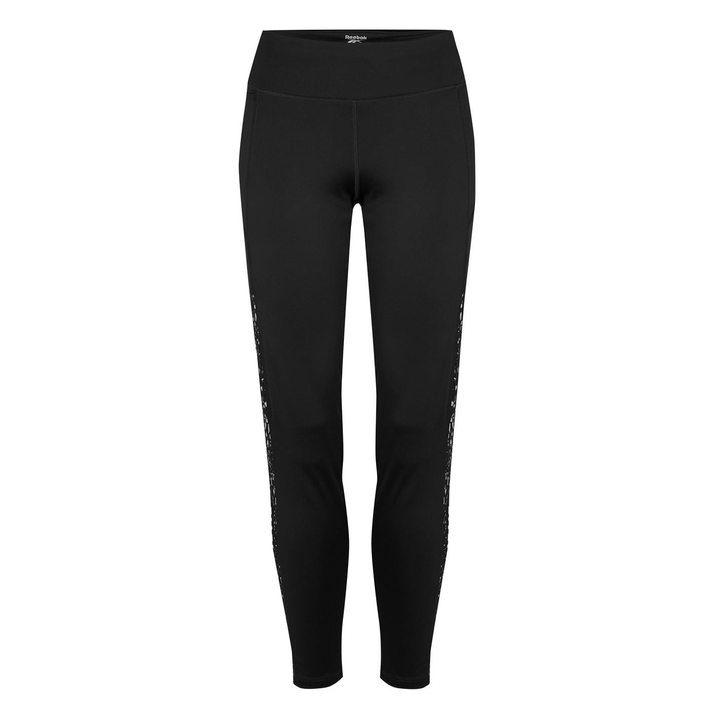 Reebok Womens Running Printed Leggings Gym Legging