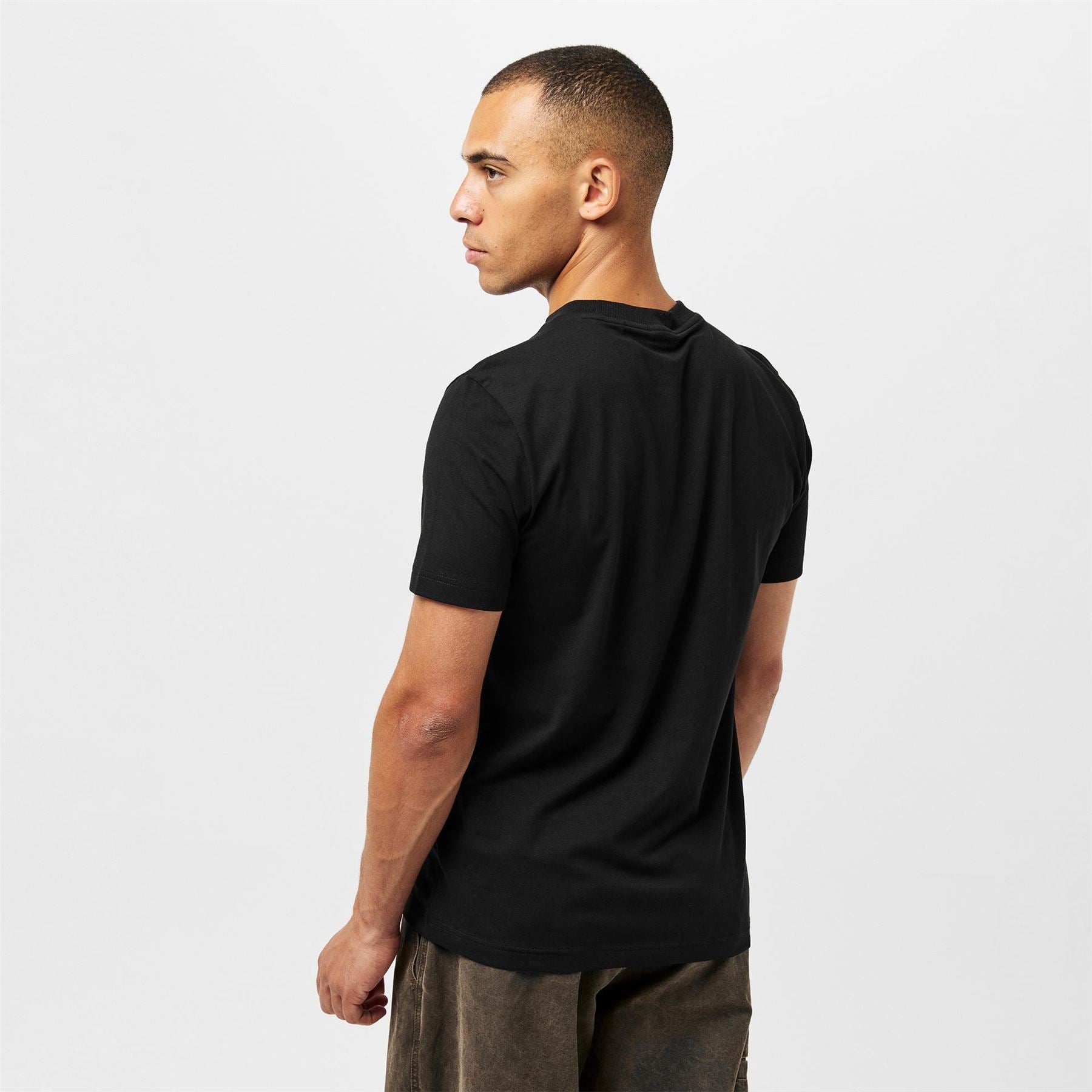 Boss BOSS GREEN T Shirt with Logo Design Stretch Cotton