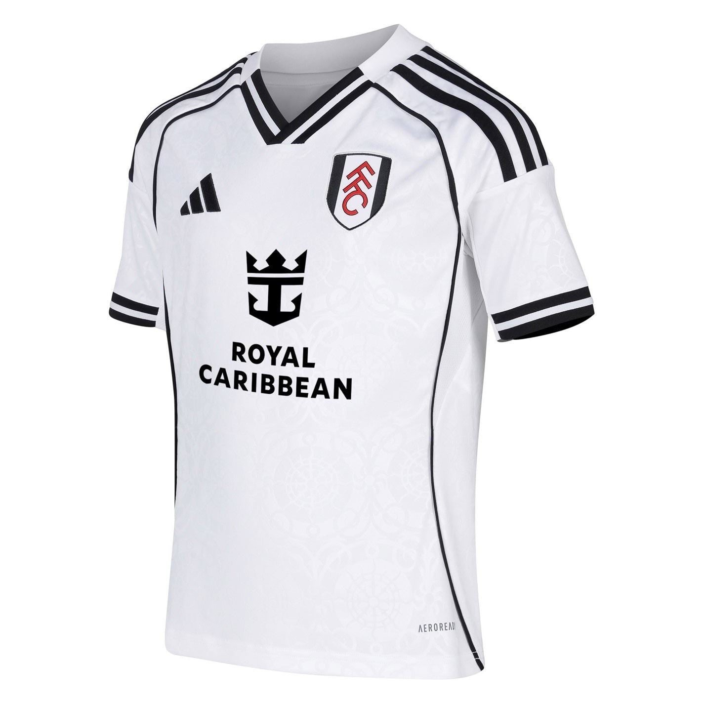 adidas Fulham Home Shirt 2025 2026 Juniors