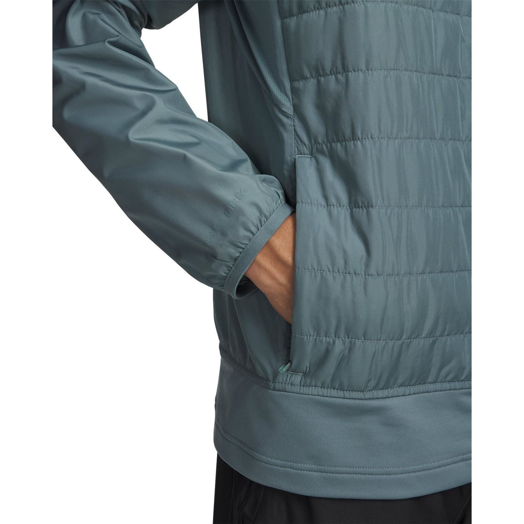 Under Armour Launch Solid Patterned High Neck Training Jacket