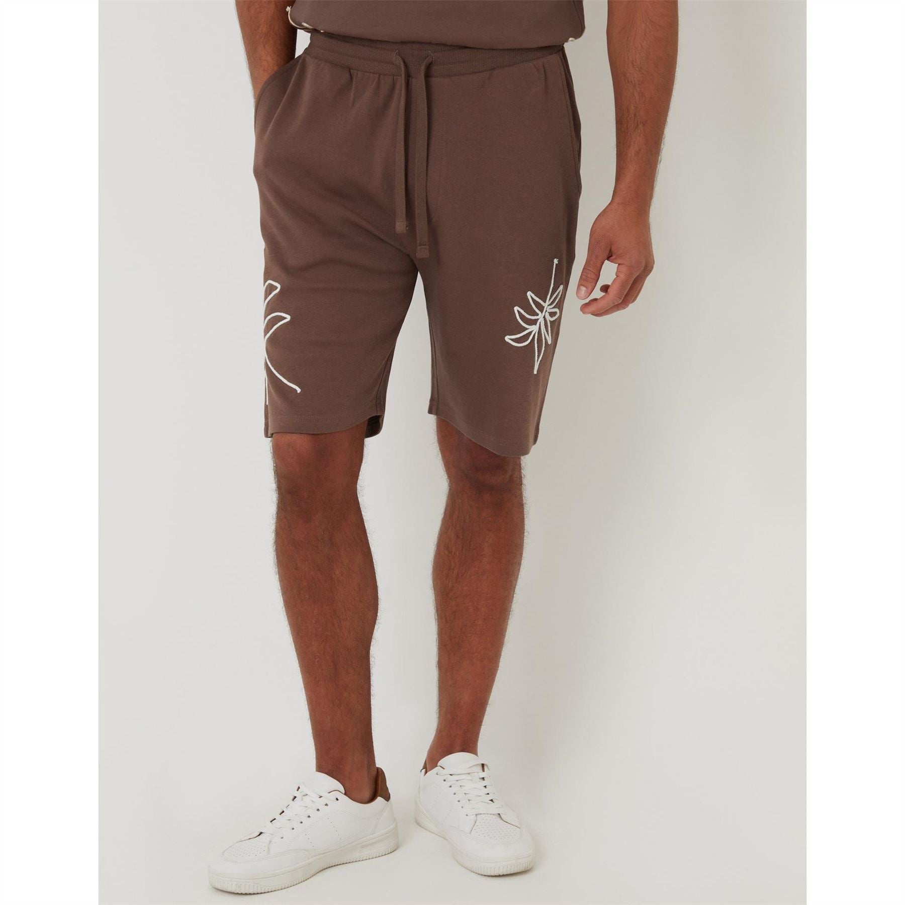 Threadbare Floral Patterned Bermuda Shorts