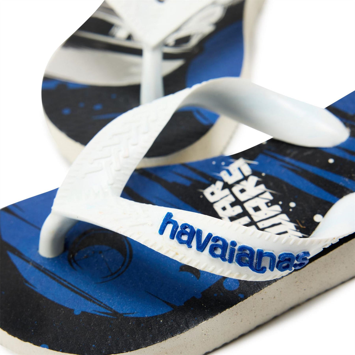 Havaianas Kids Star Wars White Star Blue Flip Flops
