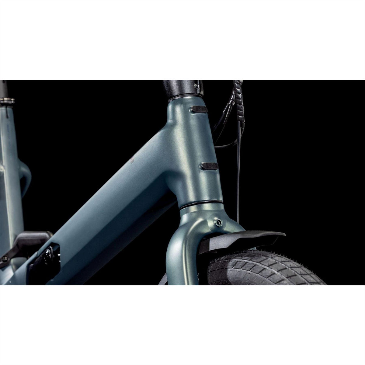 Cube Hybrid 500 Sagebrushgreen Prism 2025 Electric Folding Bike