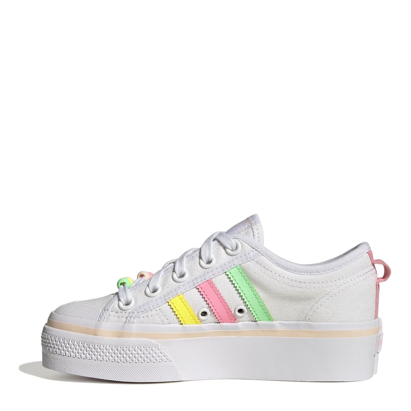 adidas Originals Nizza Platform Trainers Juniors