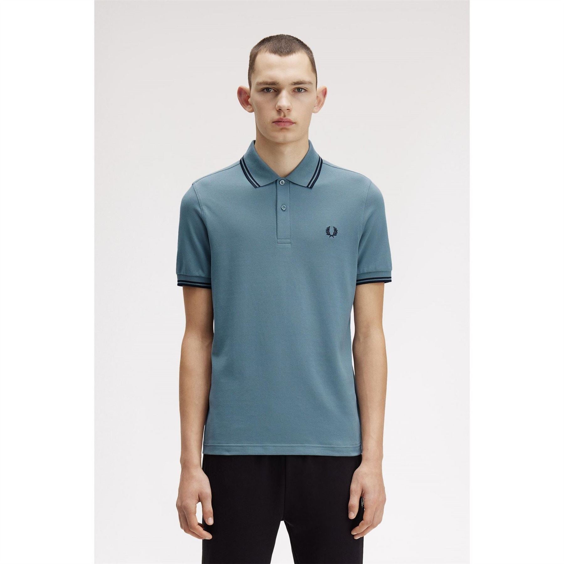 Fred Perry Sleeve Twin Tipped Polo Shirt