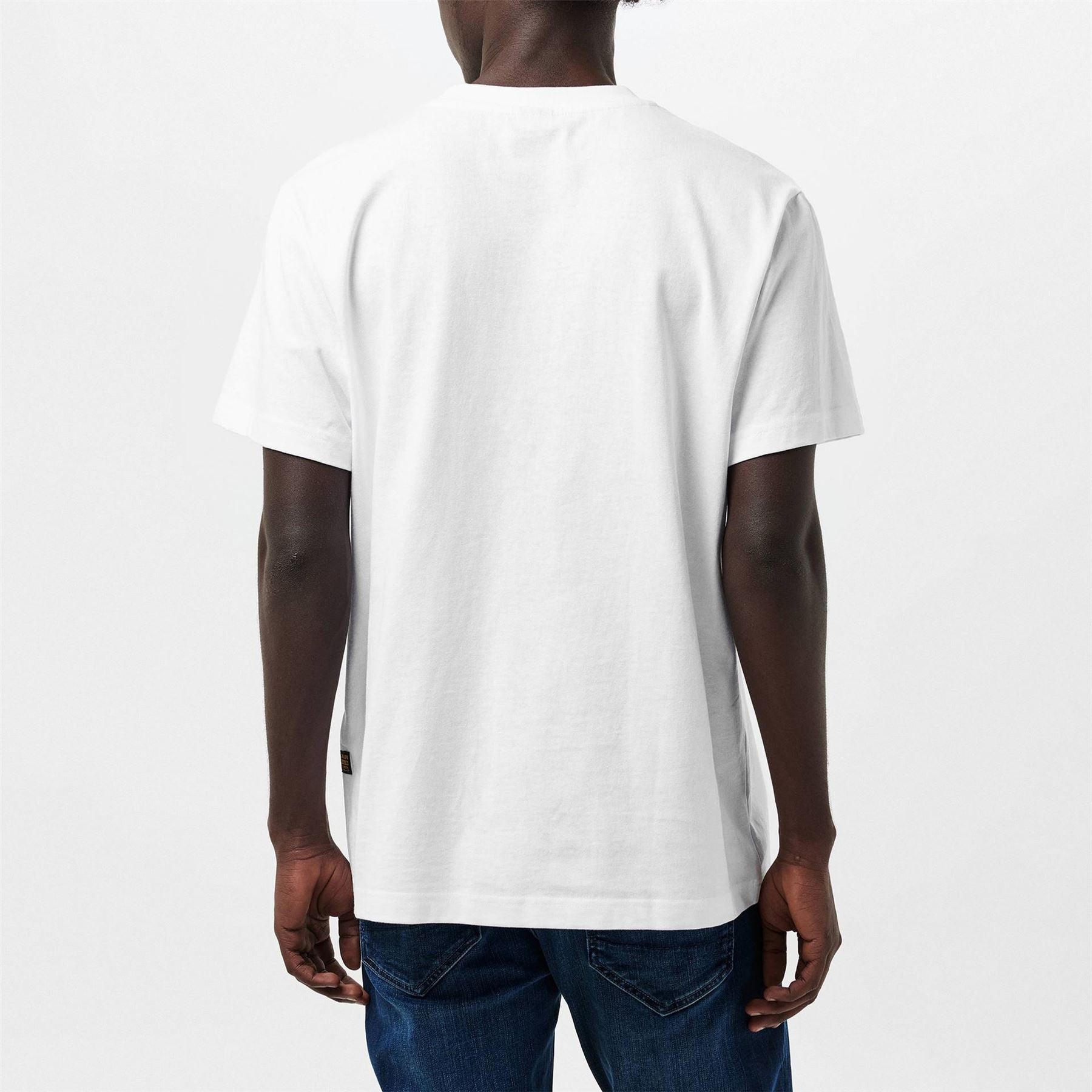 G Star Cursive Lettering Regular Fit T-Shirt