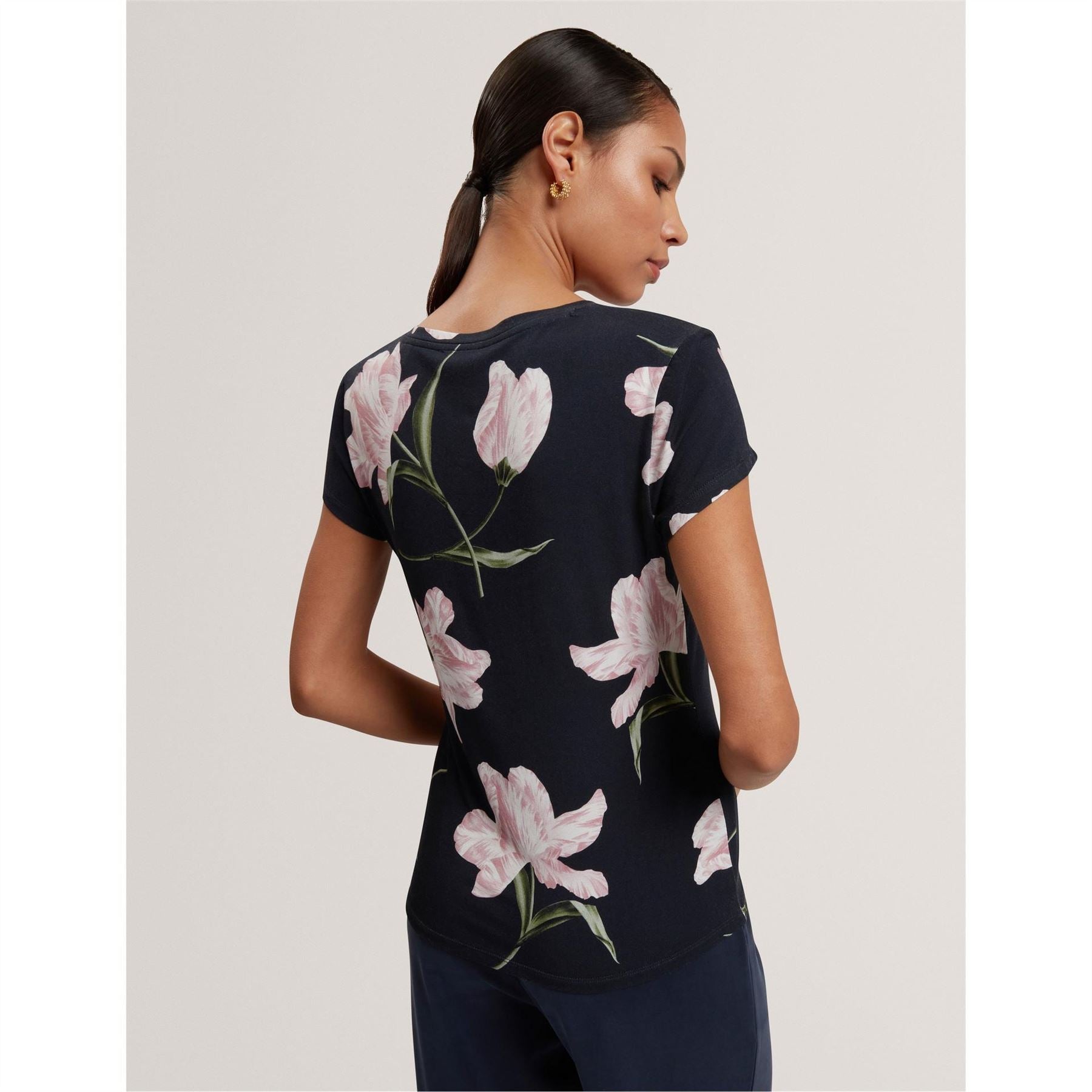 Ted Baker Printed Slim Fit T-Shirt