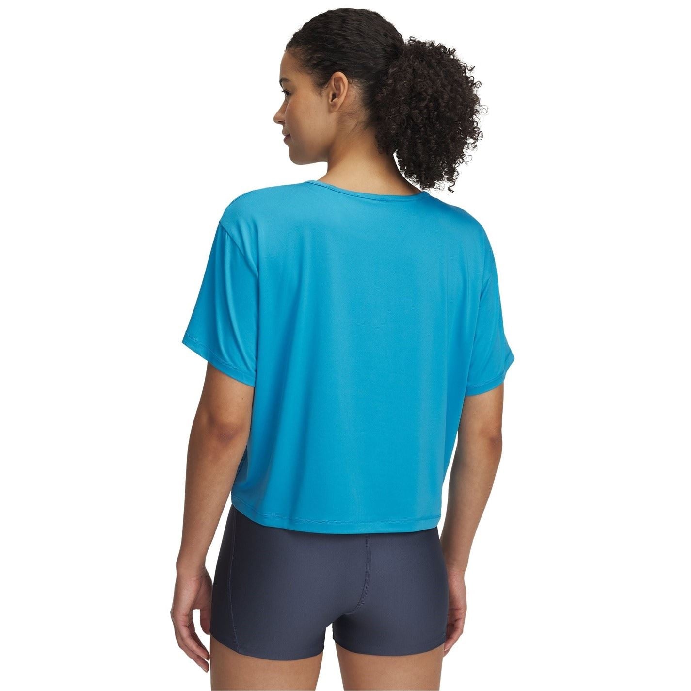 Under Armour Motion Cropped Crew Neck Relaxed T-Shirt