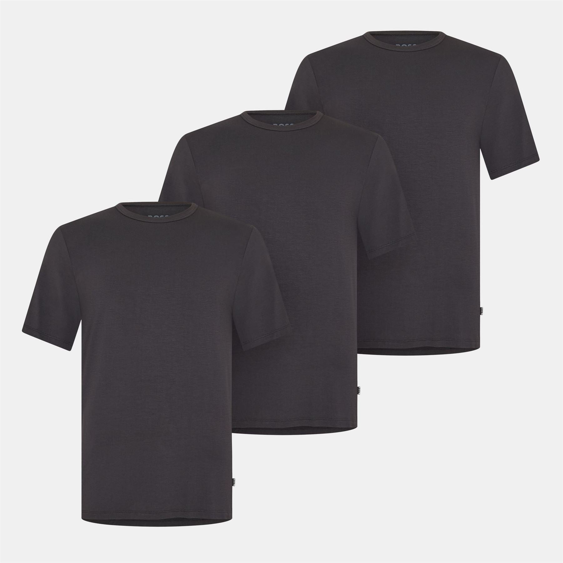 Boss Regular Fit Bamboo 3 Pack T-Shirts