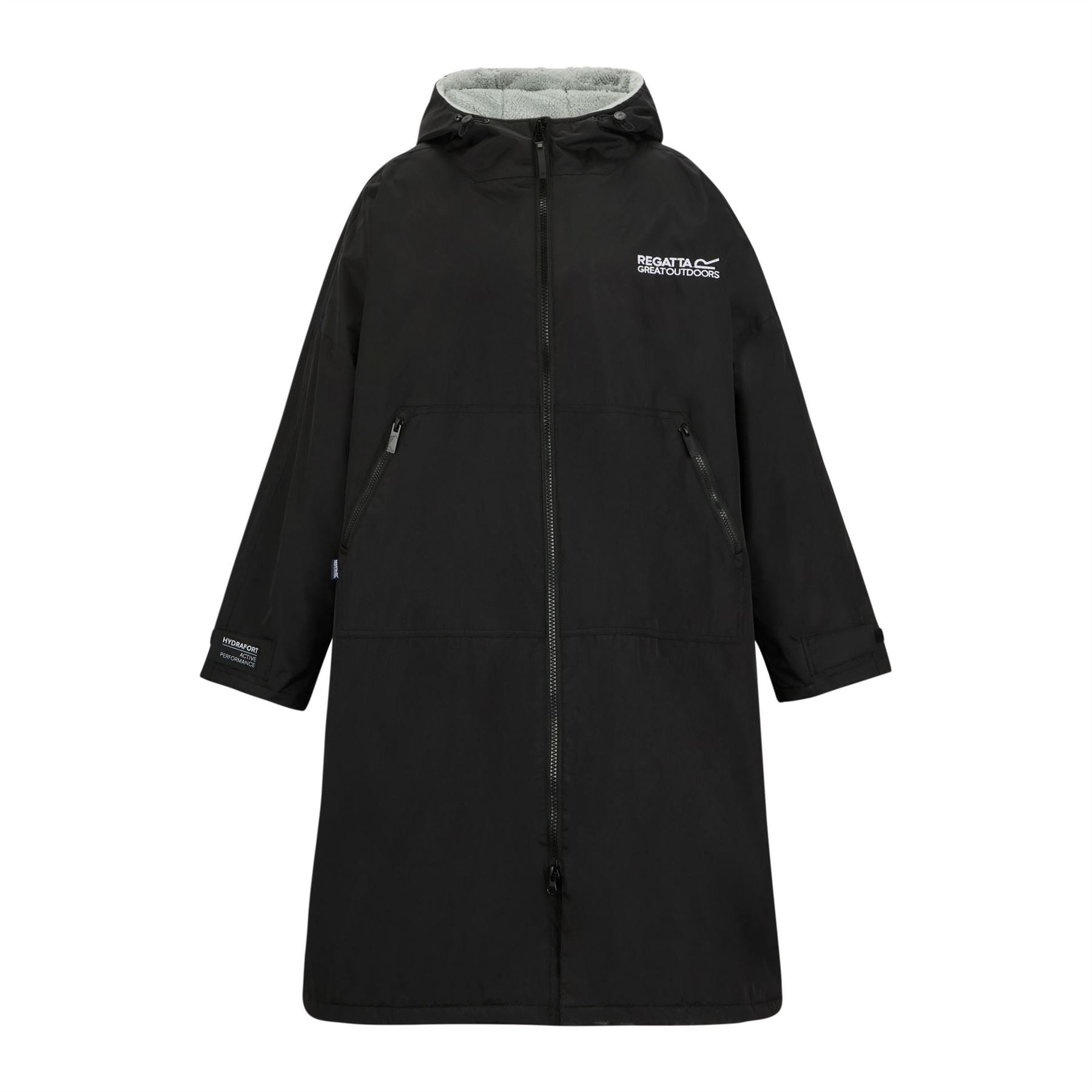 Regatta Adults Waterproof Windproof Borg Fleece Oversized Fit Insulated Robe