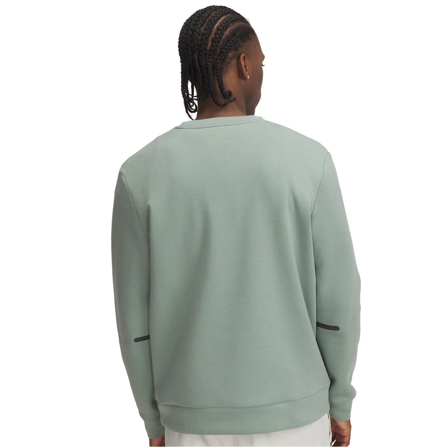 Under Armour Mens Armour Ua Unstoppable Fleece Crew Eu Sweatshirt